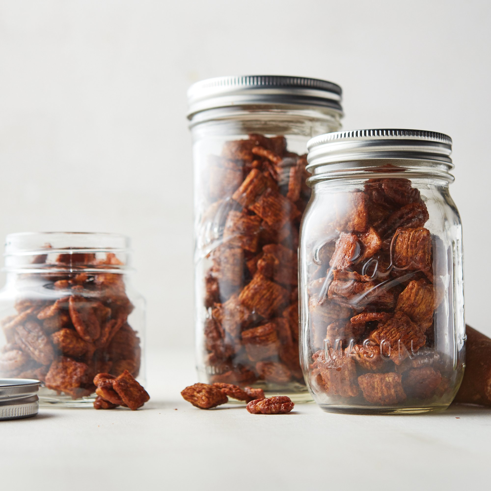 Pecan Praline Party Mix Recipe from HEB