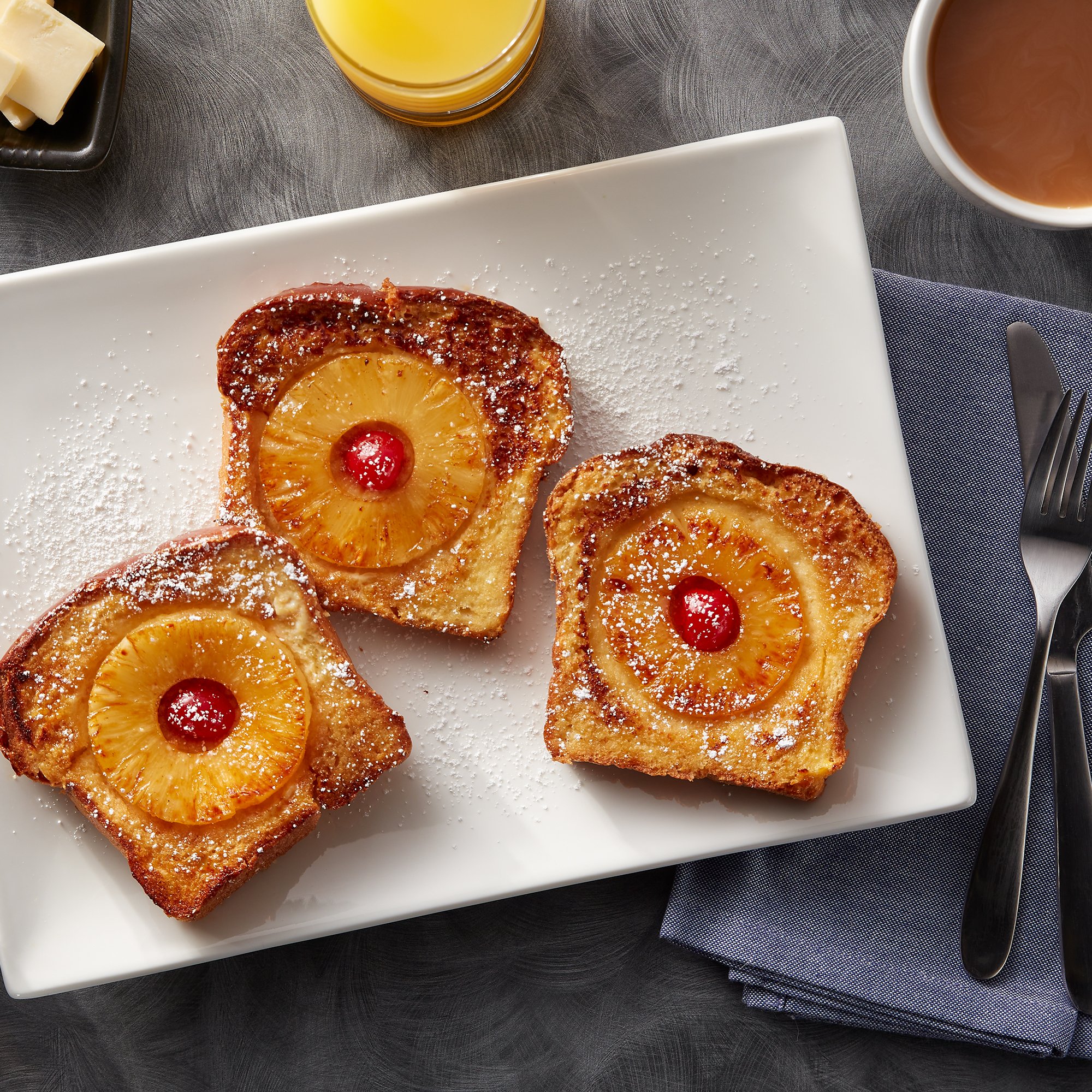 Pineapple Upside Down French Toast Recipe from HEB