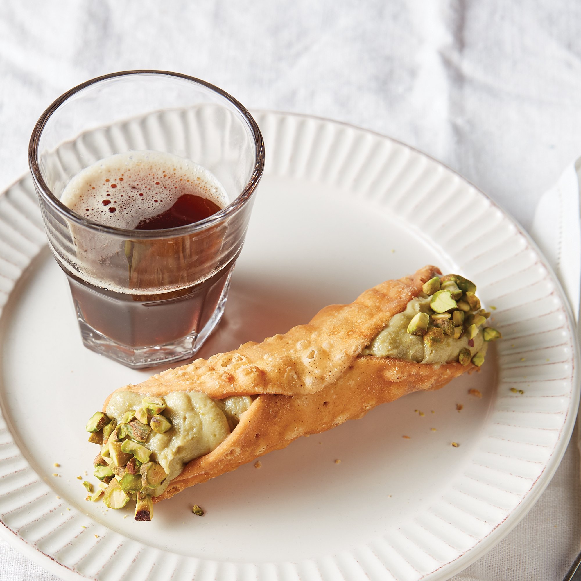 Pistachio Cream Cannoli Recipe from HEB