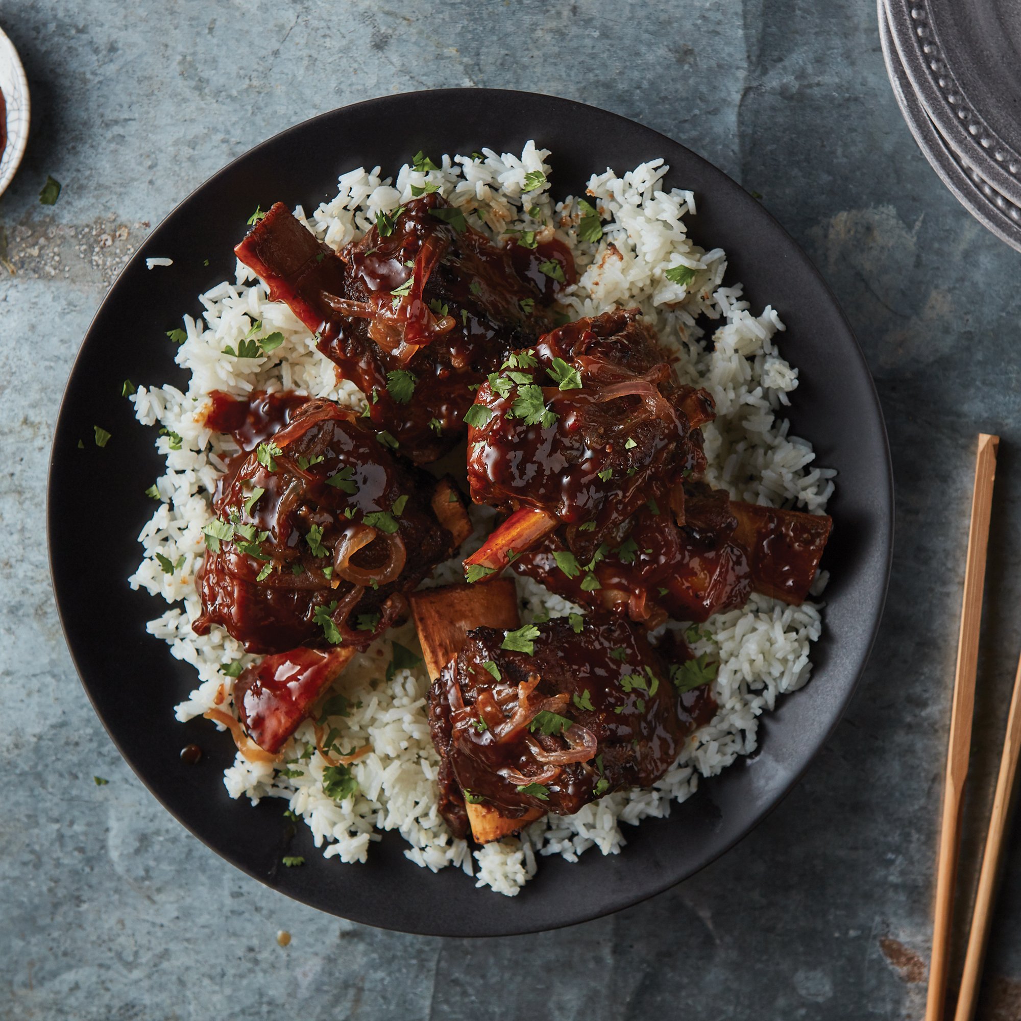 Plum Thai Short Ribs (Instant Pot) Recipe from HEB
