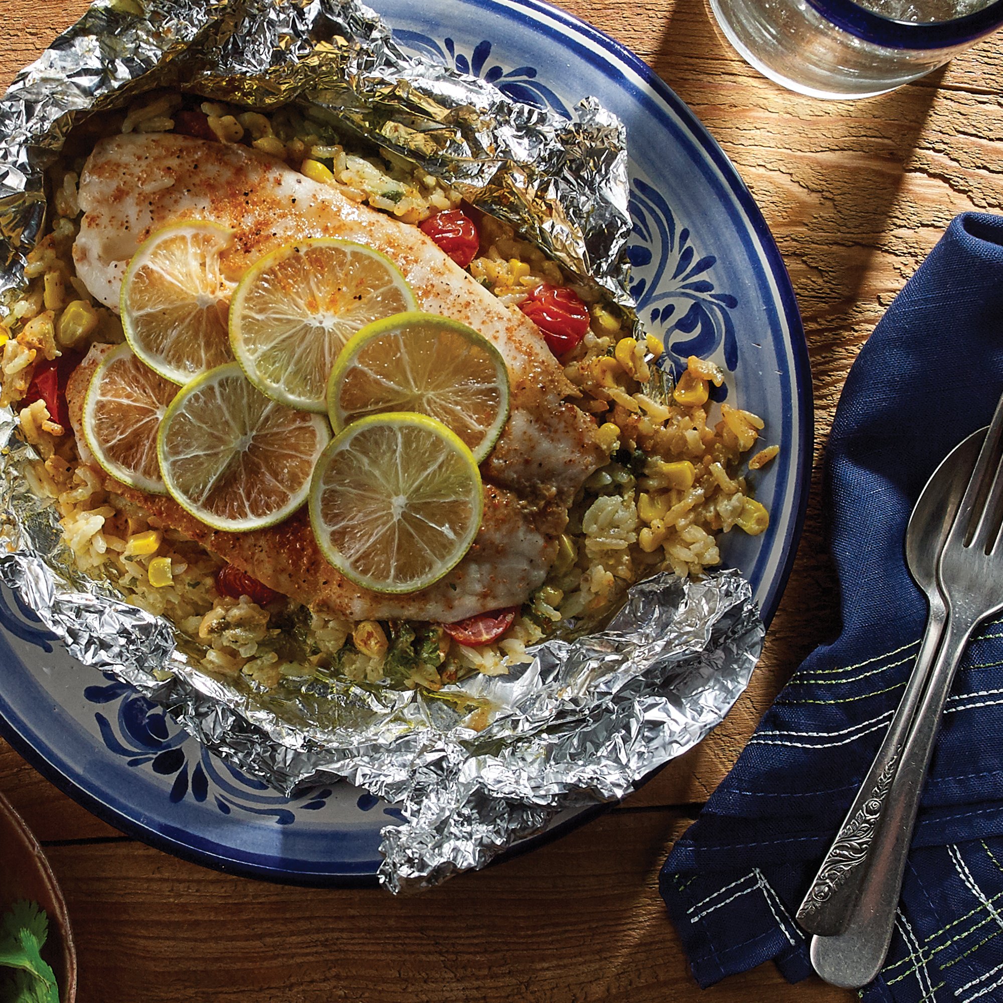 Poblano Lime Tilapia Recipe from HEB