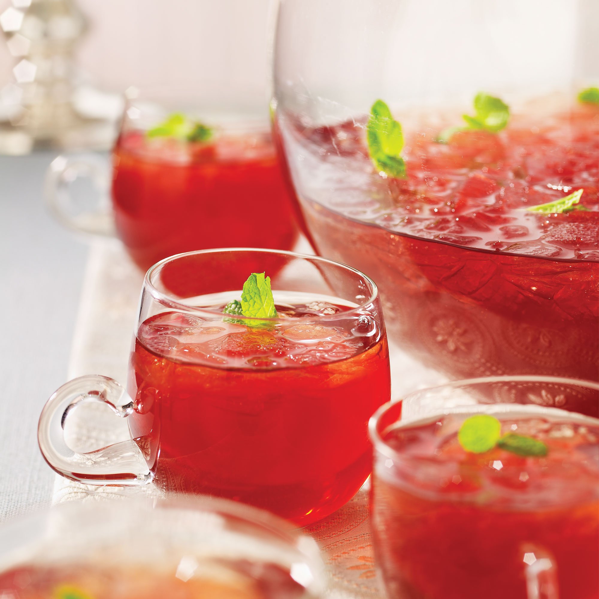 Pomegranate Iced Tea Punch Recipe from HEB
