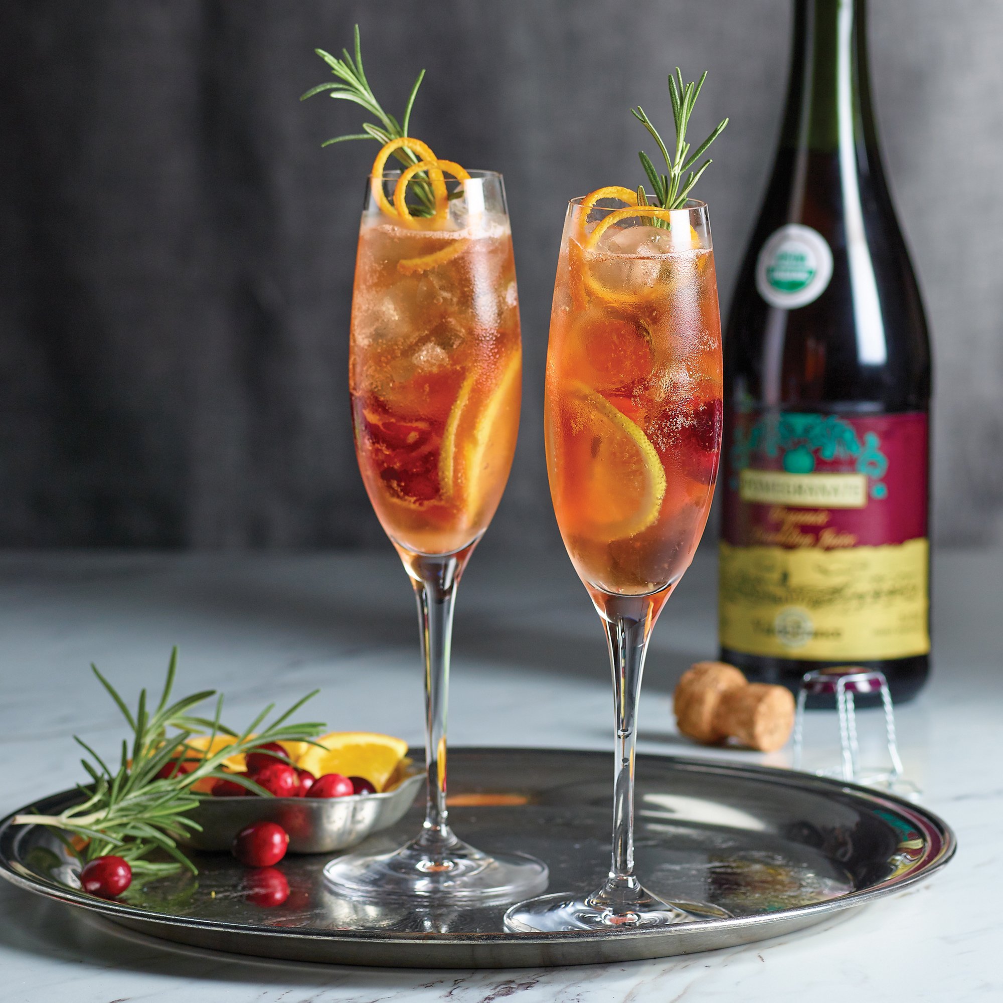 Pomegranate Rosemary Cocktail Recipe from HEB