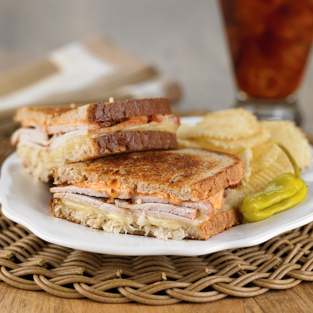 Pork Loin Reuben Sandwich Recipe from HEB