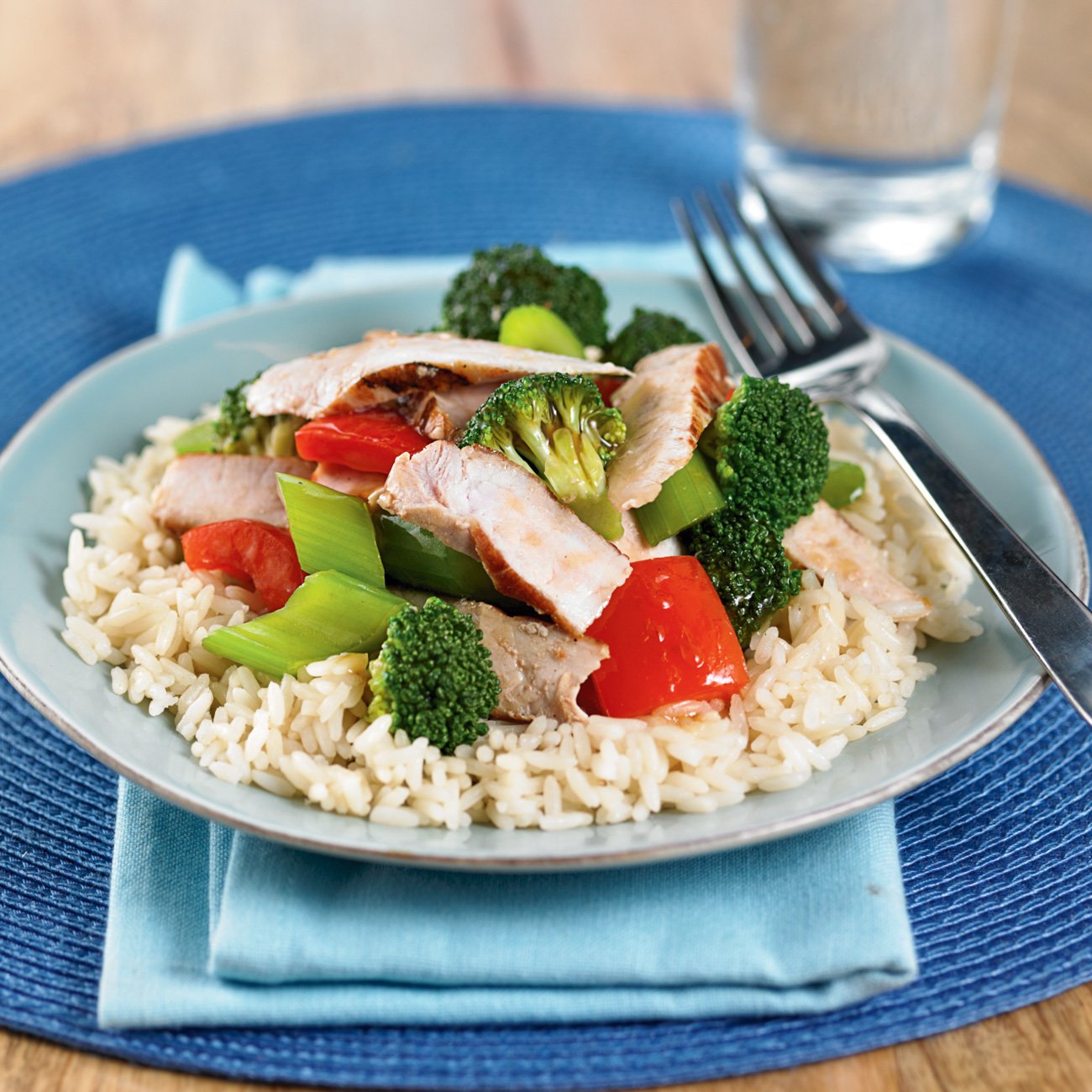 Pork & Veggie Stir Fry Recipe from H-E-B