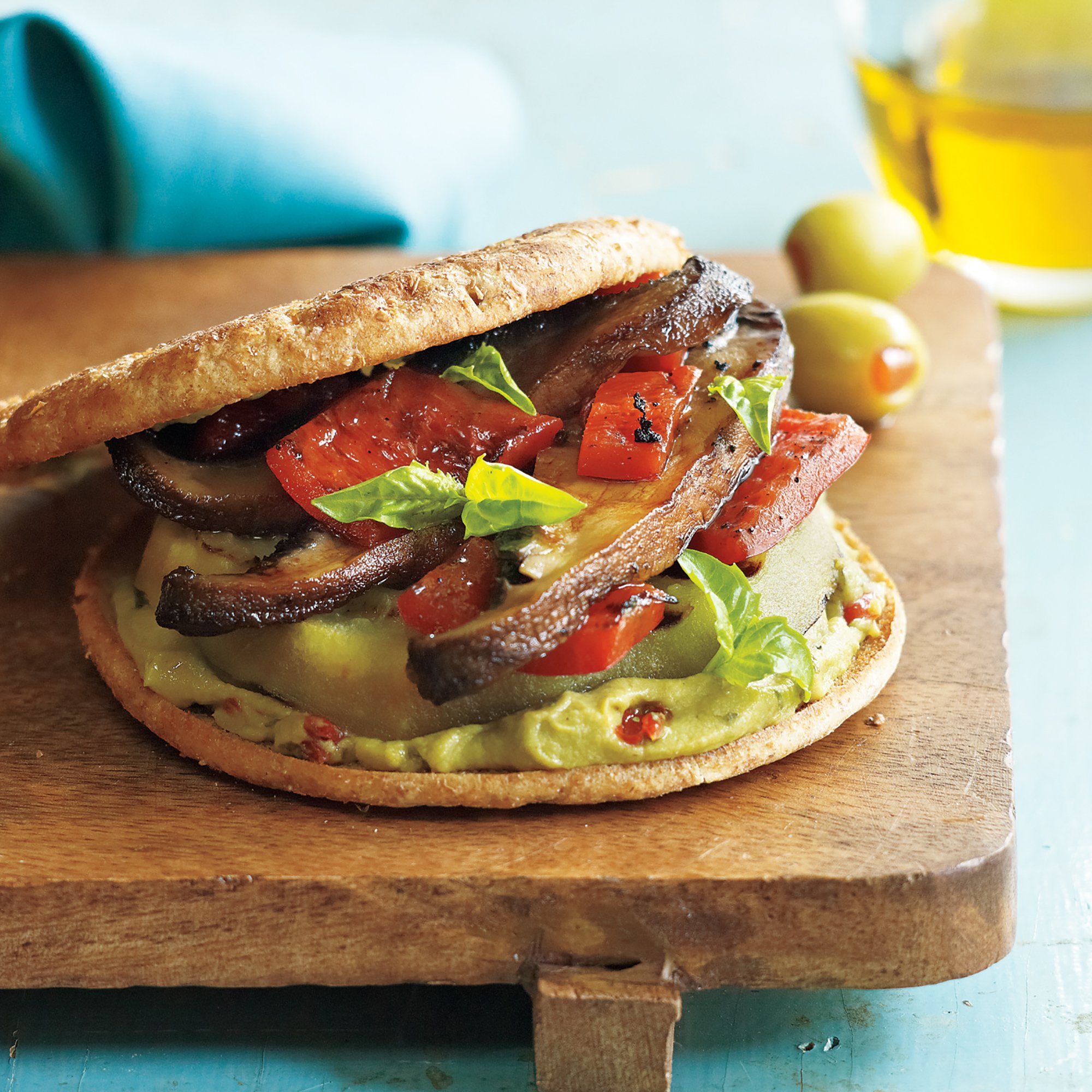 Portobello Sandwich Recipe from HEB