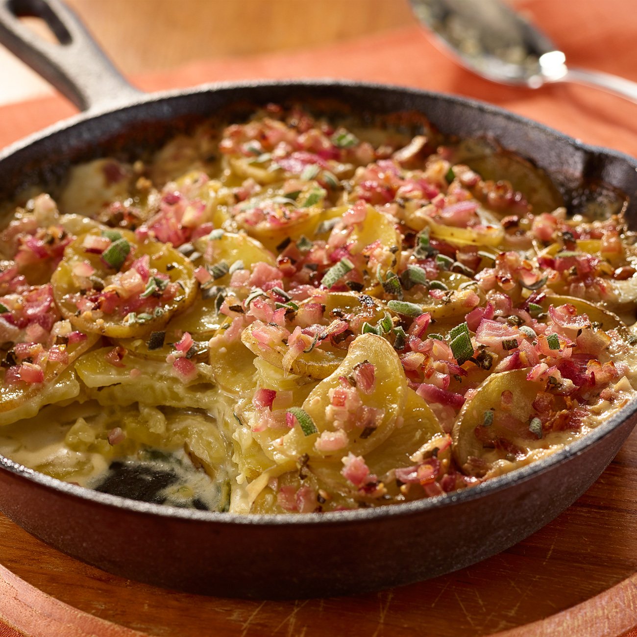 Potato Gratin With Sage & Onions Recipe from HEB