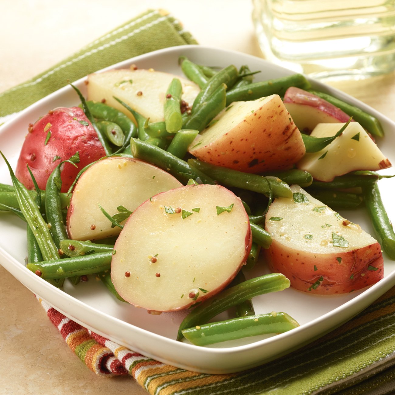 Potato & Green Bean Salad with Mustard Recipe from HEB