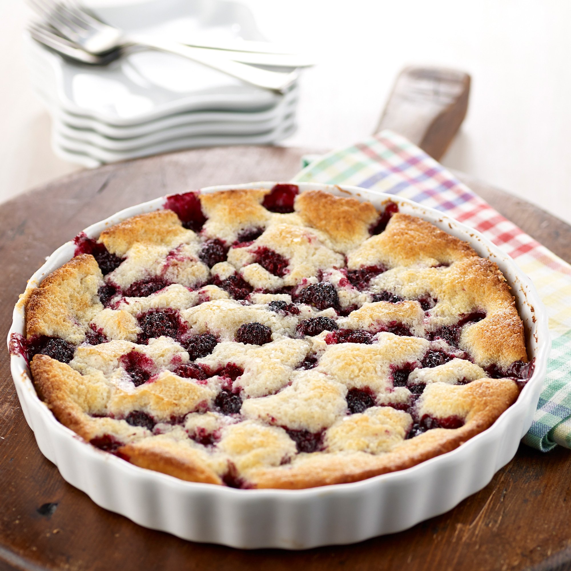 Quick Blackberry Cobbler Recipe from HEB