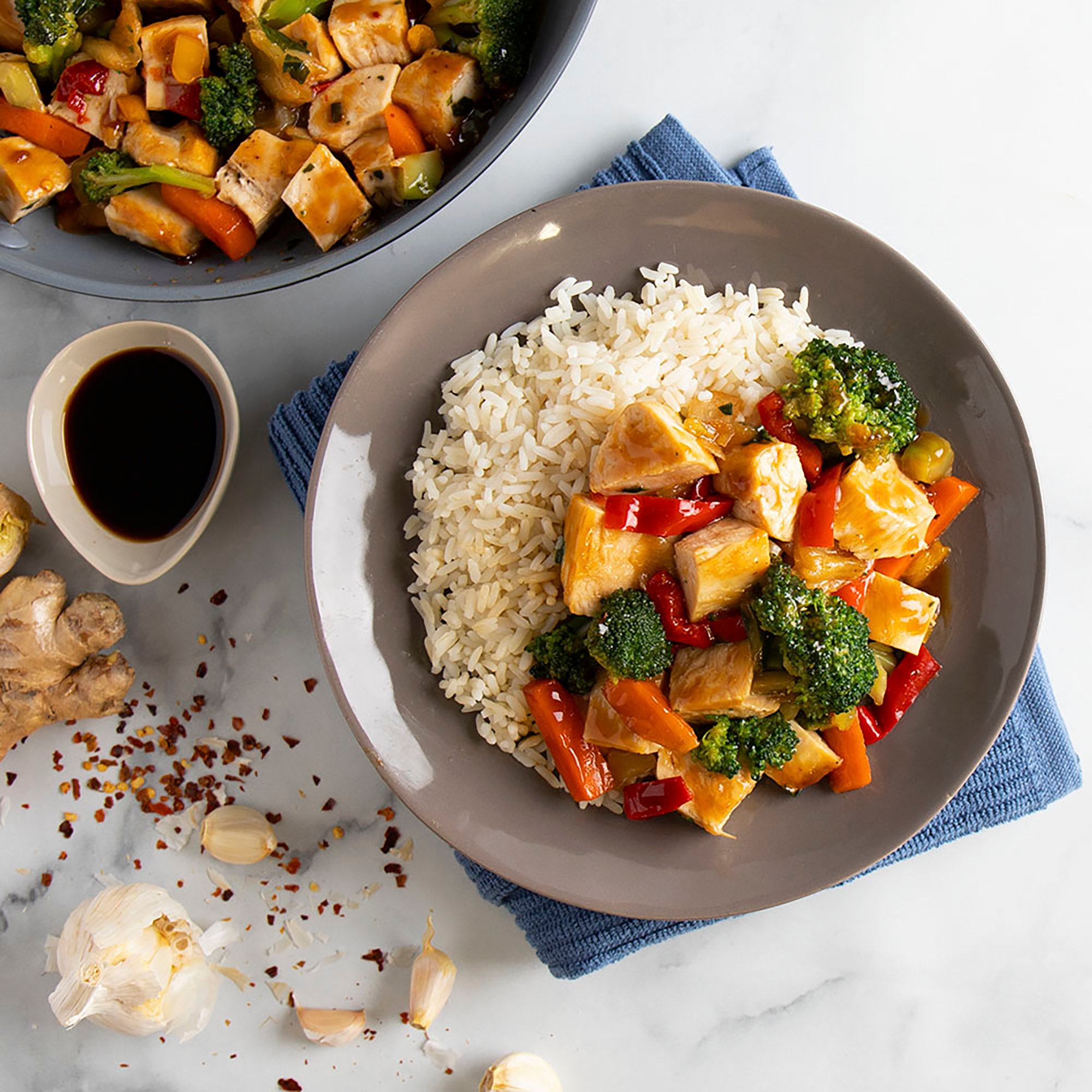 Quick Teriyaki Chicken Stir Fry Recipe from HEB