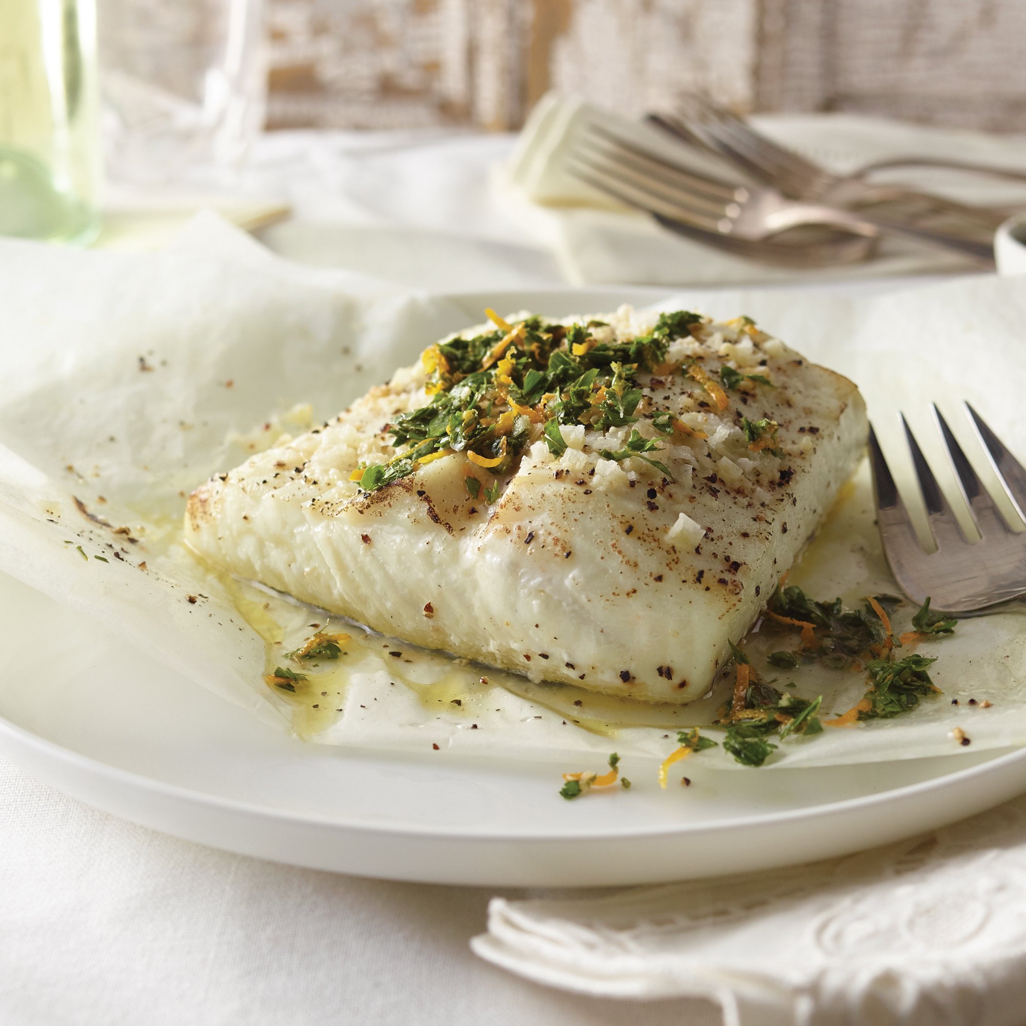 Roasted Cod with Orange and Fennel Gremolata Recipe from HEB