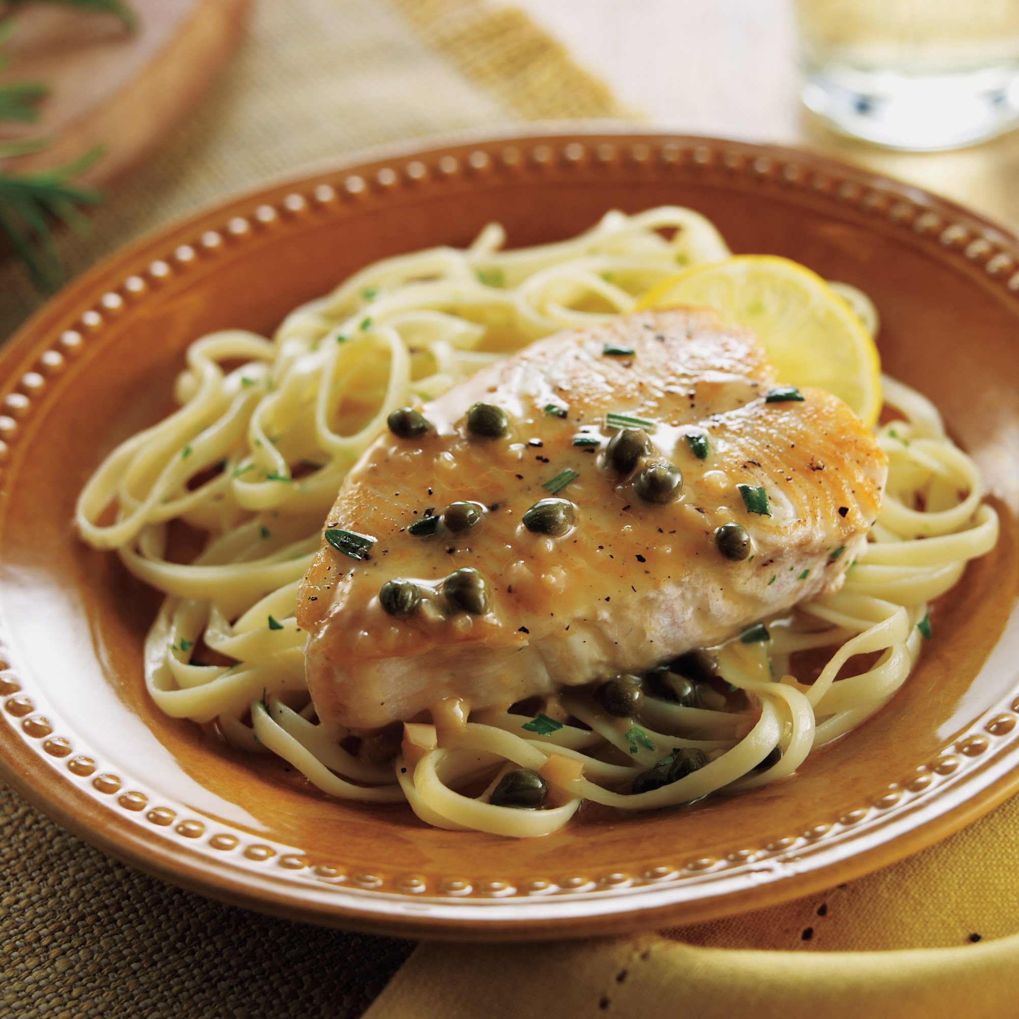 Rosemary Halibut With LemonButter Recipe from HEB