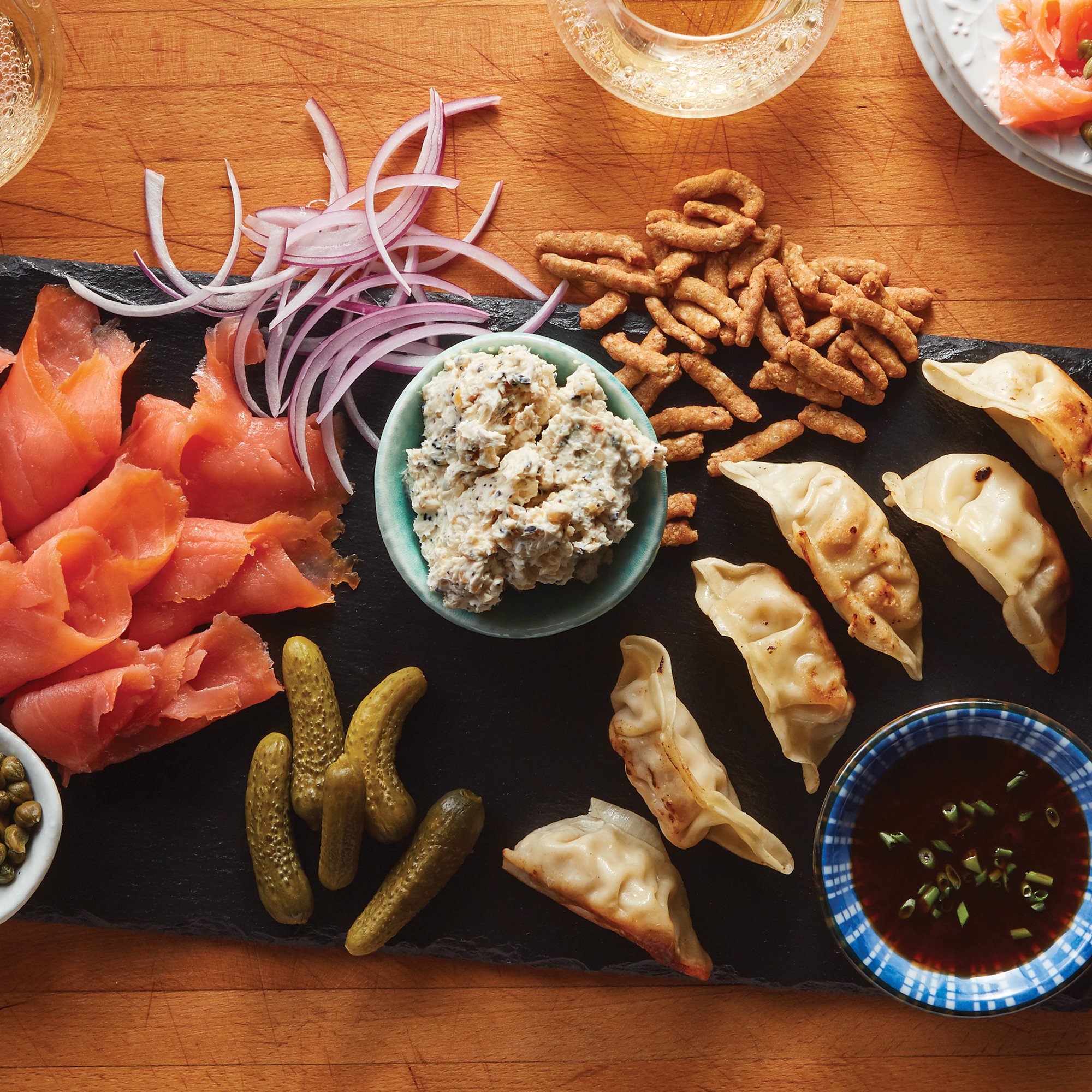 Salmon Charcuterie Board Recipe from HEB