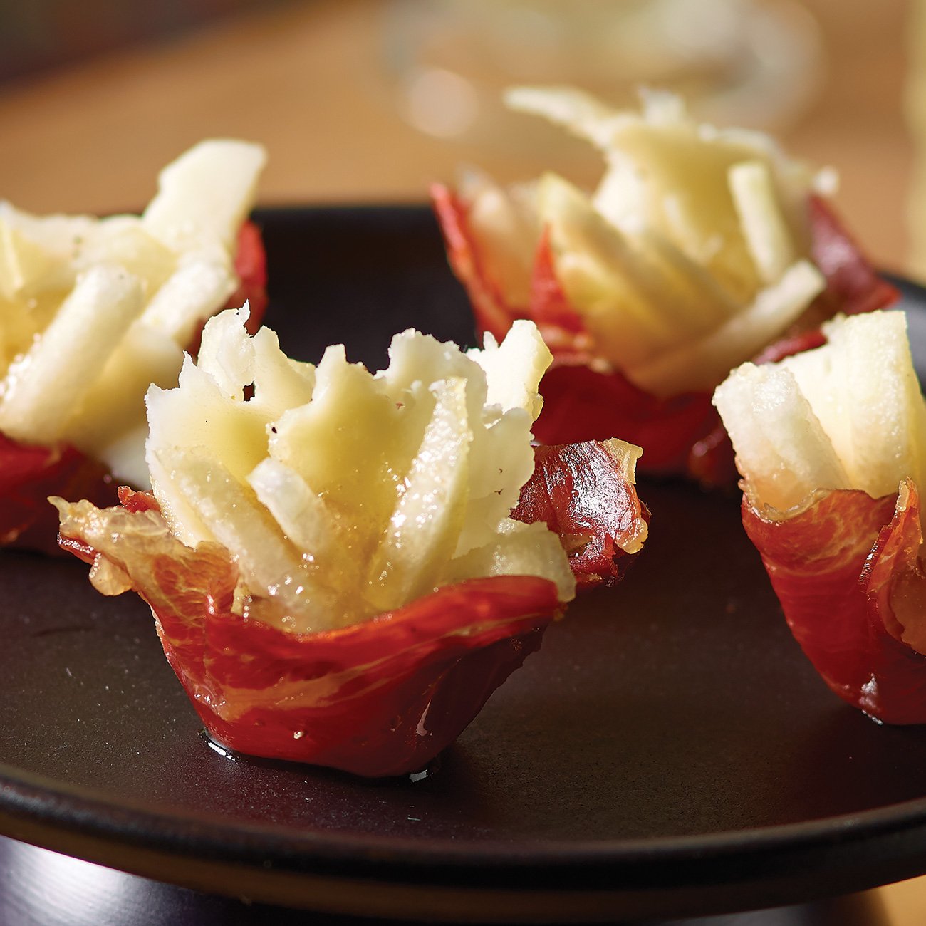 Sartori Prosciutto Pear Cups Recipe from HEB