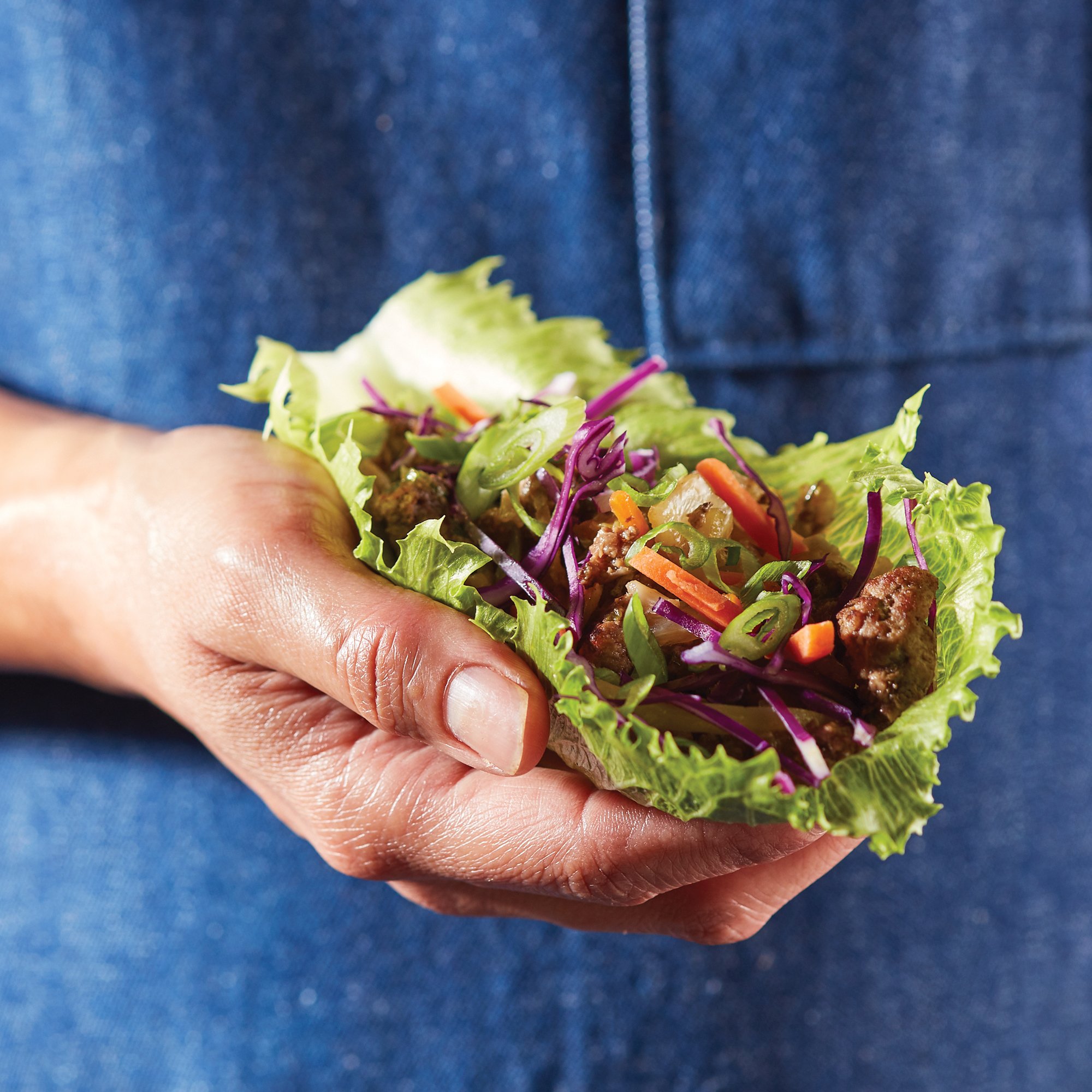 Sesame Sriracha Lettuce Wraps Recipe from HEB