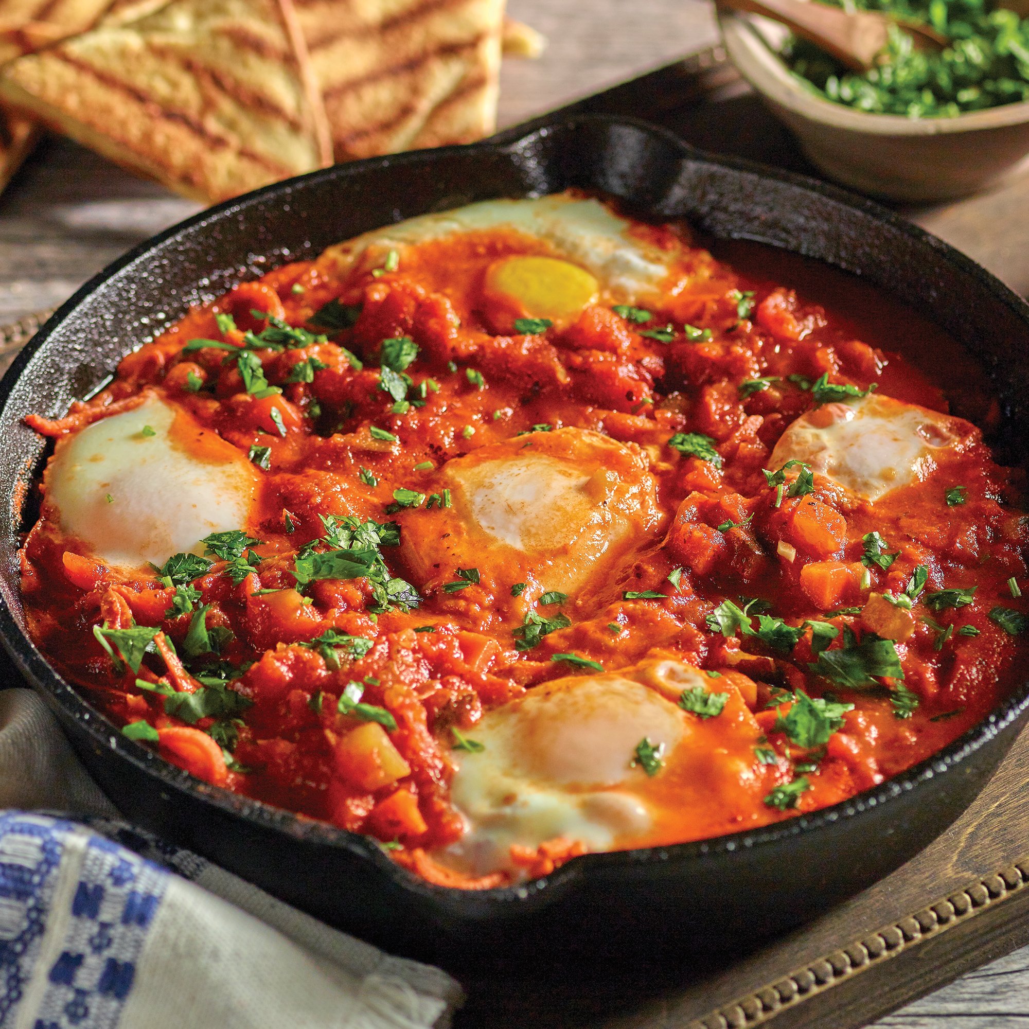 Shakshuka with Sweet Potato Recipe from HEB