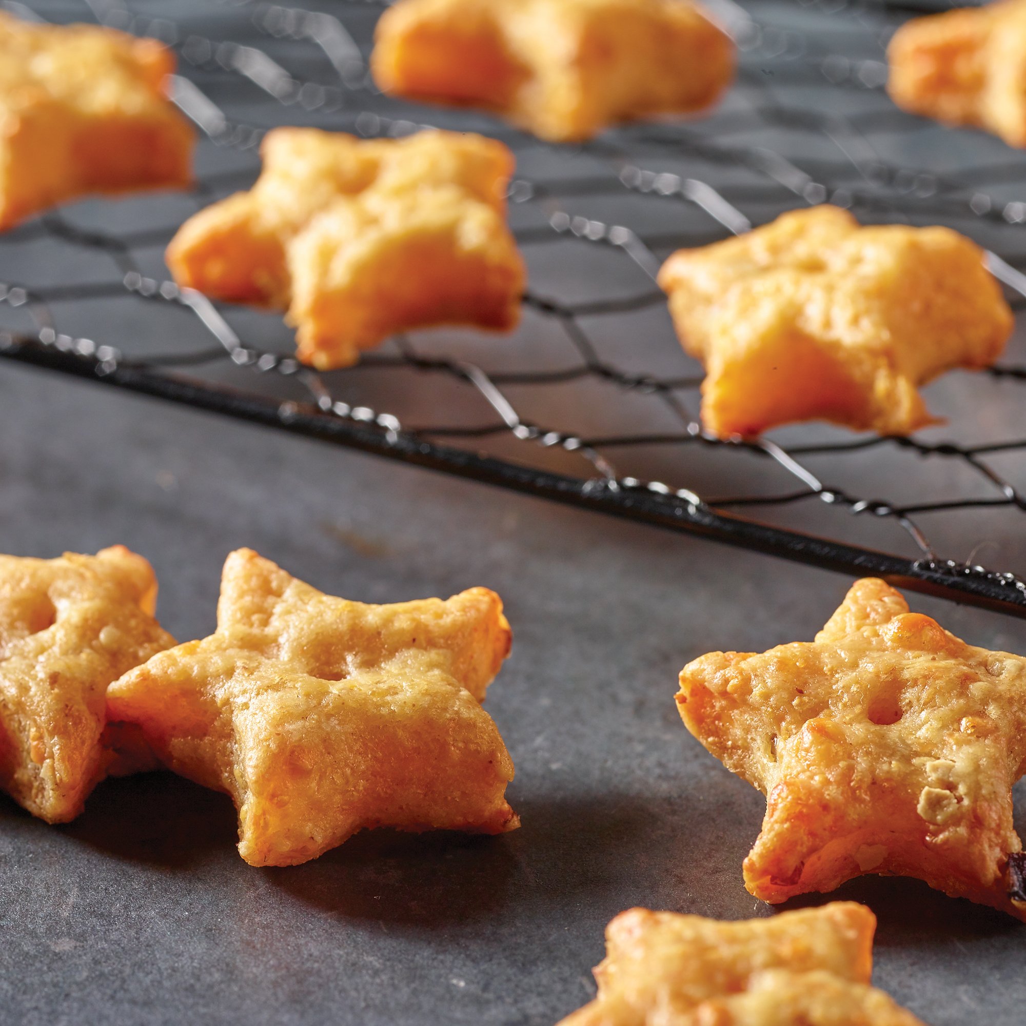 Sharp Cheddar and Pecan Crackers Recipe from HEB