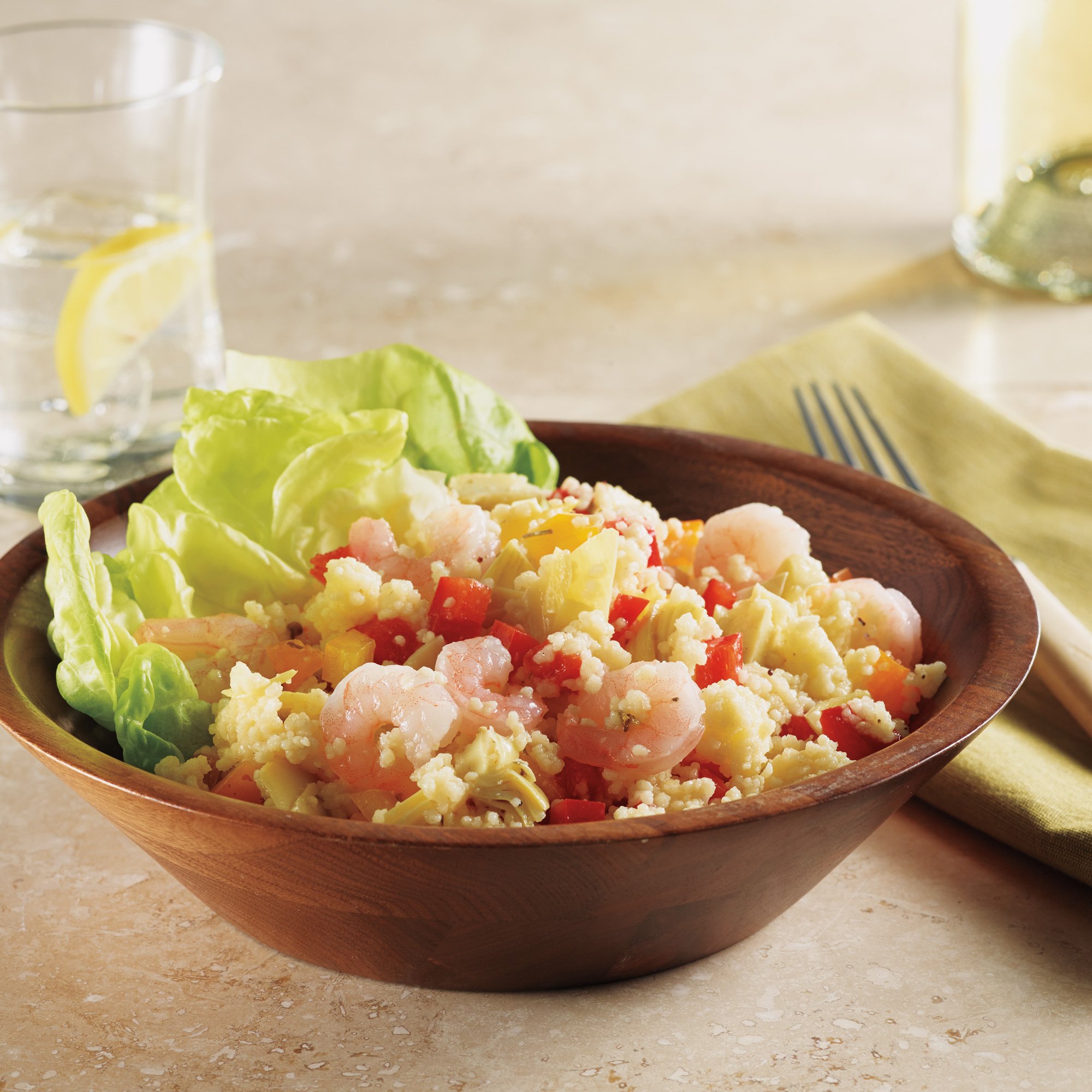Shrimp and Couscous Salad Recipe from HEB