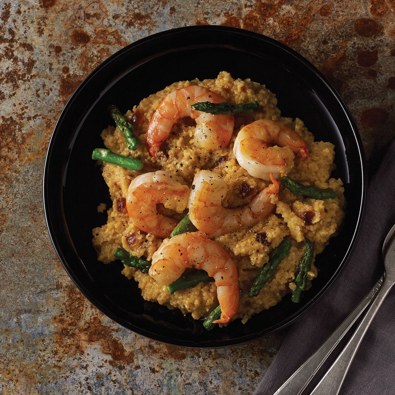 Shrimp and Grits Recipe from H-E-B