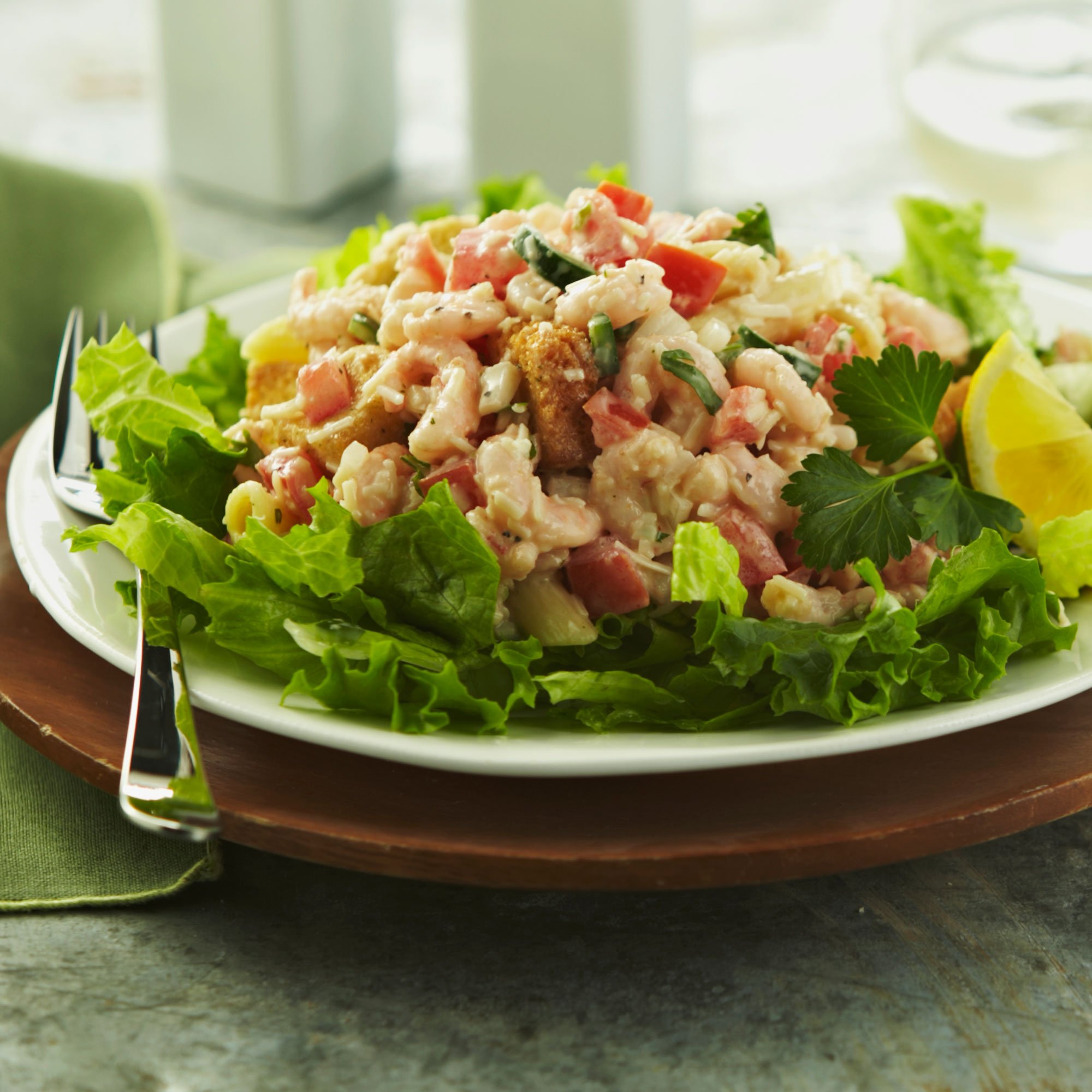 Shrimp Caesar Salad Recipe From H E B