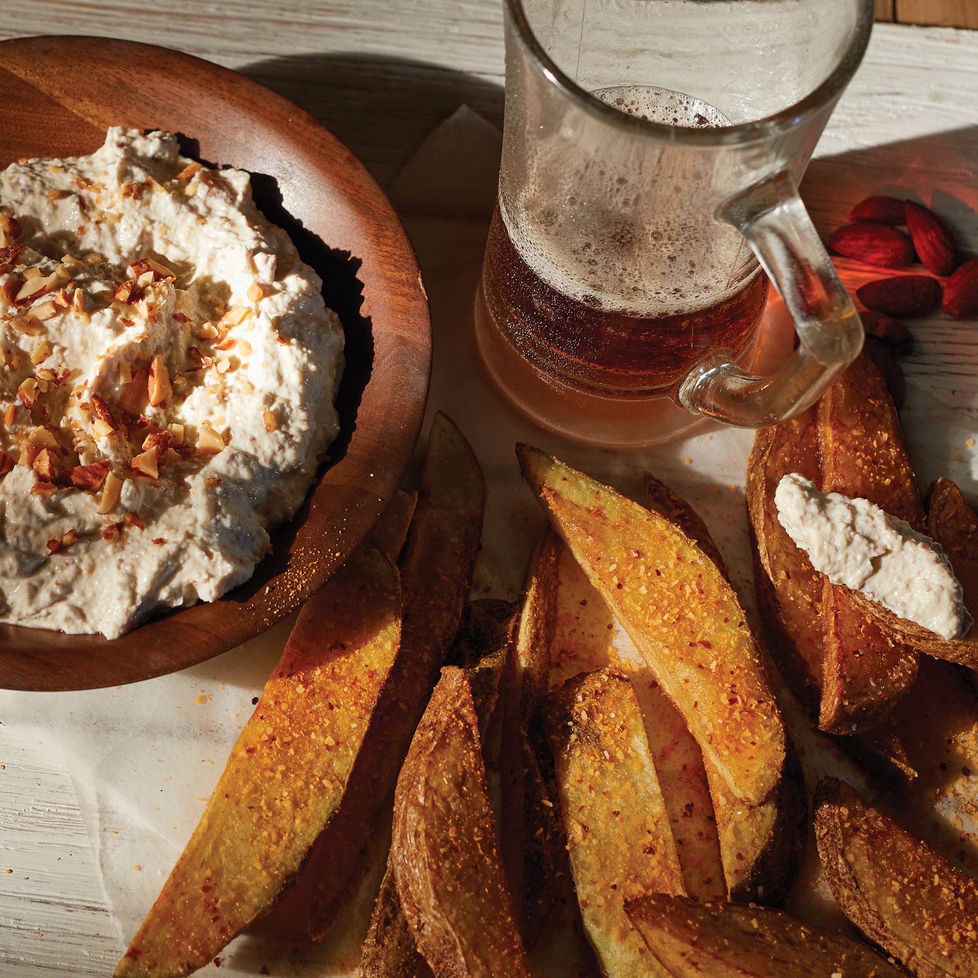 Smoked Almond Yogurt Sauce Recipe from HEB