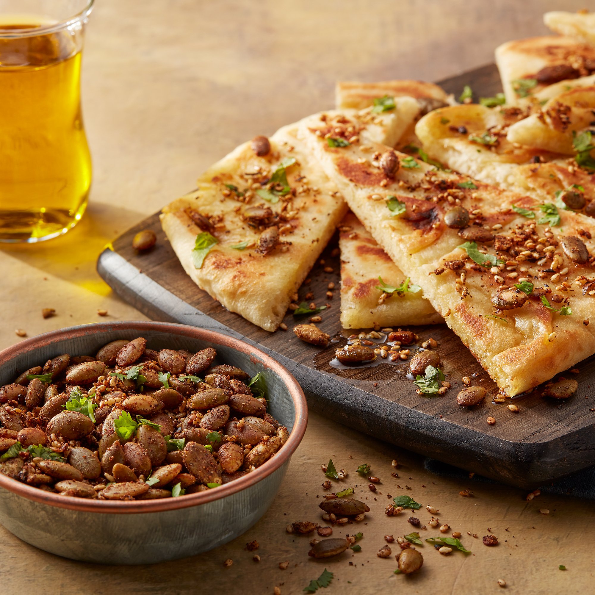 Smoked Pumpkin Seed Dukkah Recipe from HEB