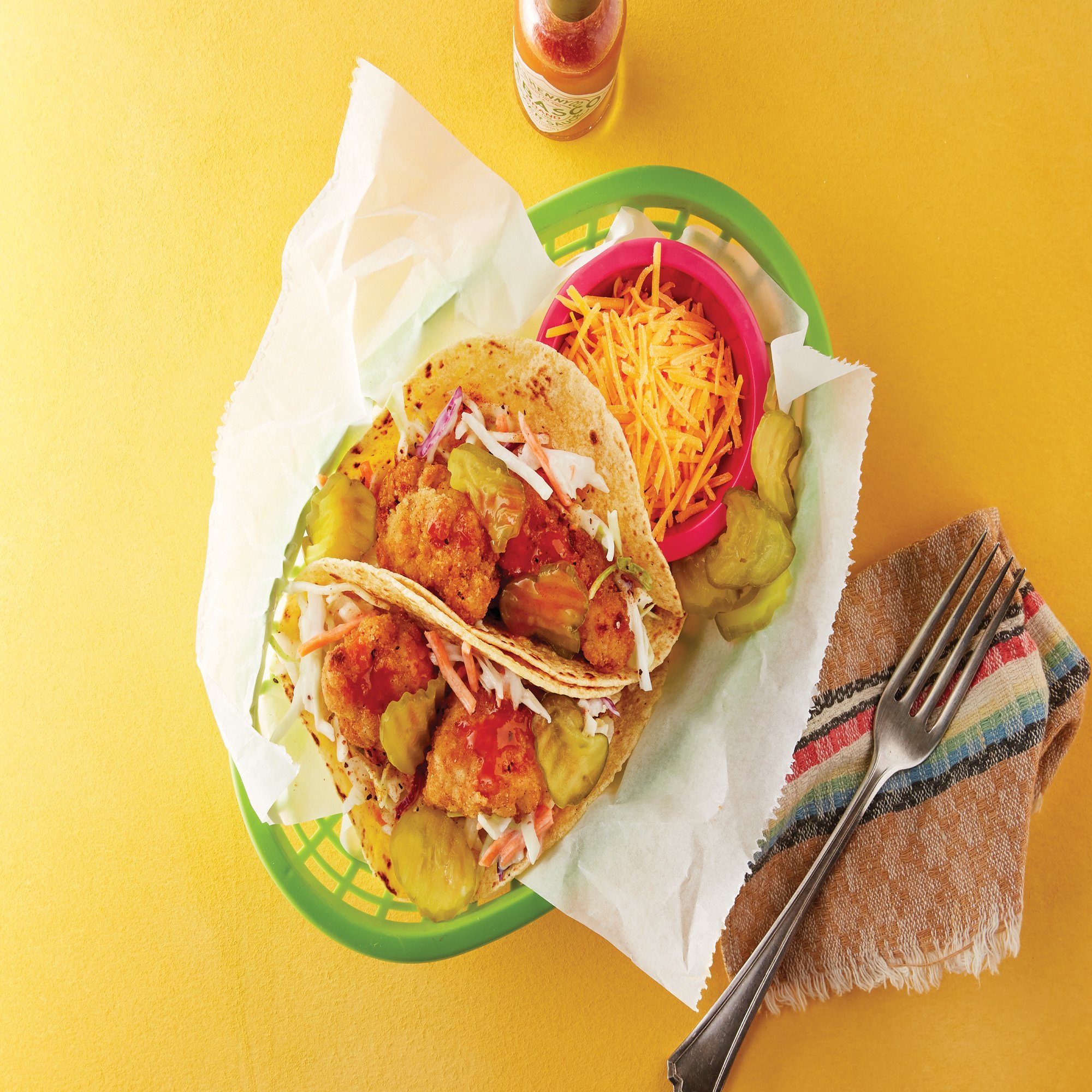 Southern Pickle Chicken Tacos Recipe from HEB