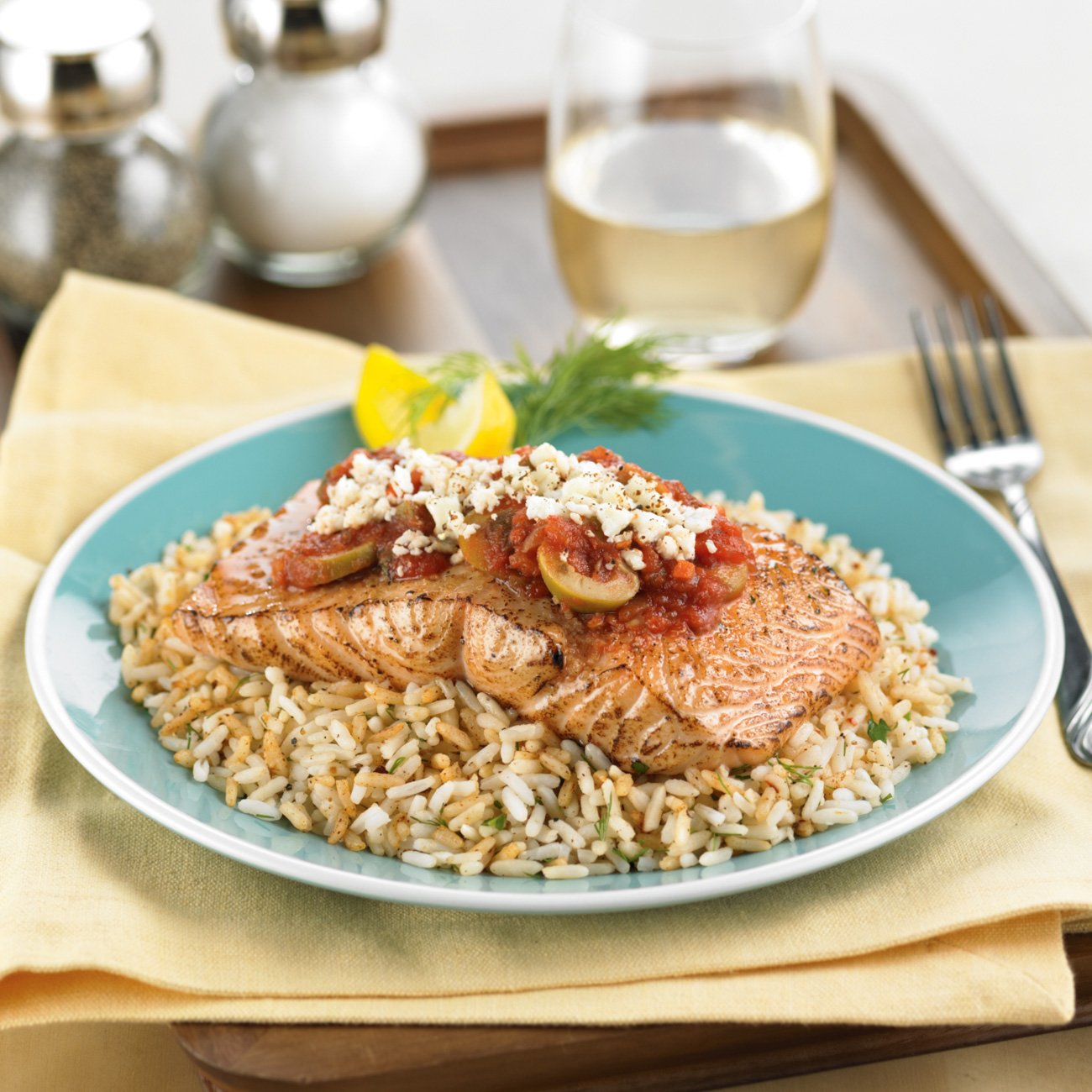 Southwest Salmon Veracruz Recipe from HEB