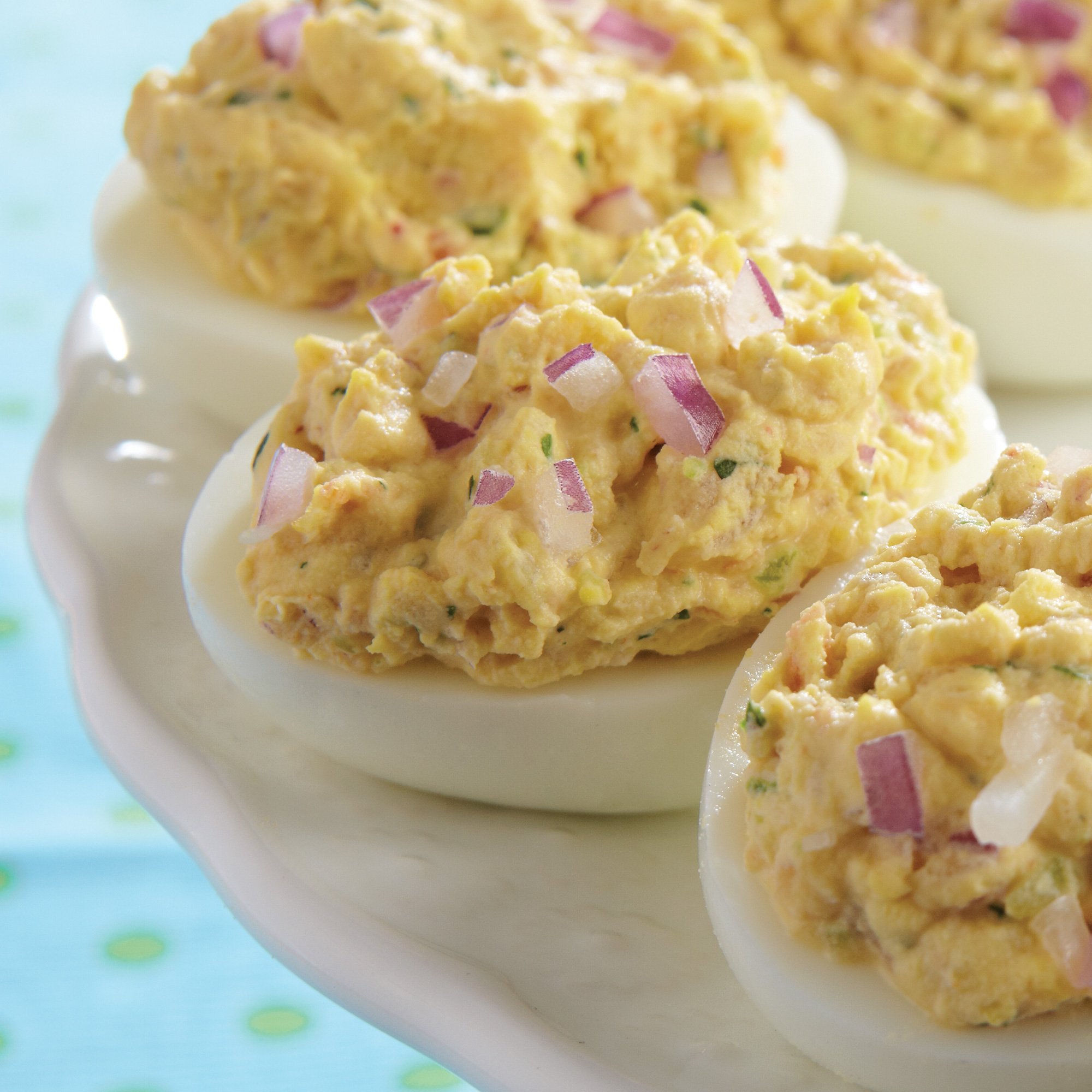 Spicy Chipotle Deviled Eggs Recipe from HEB