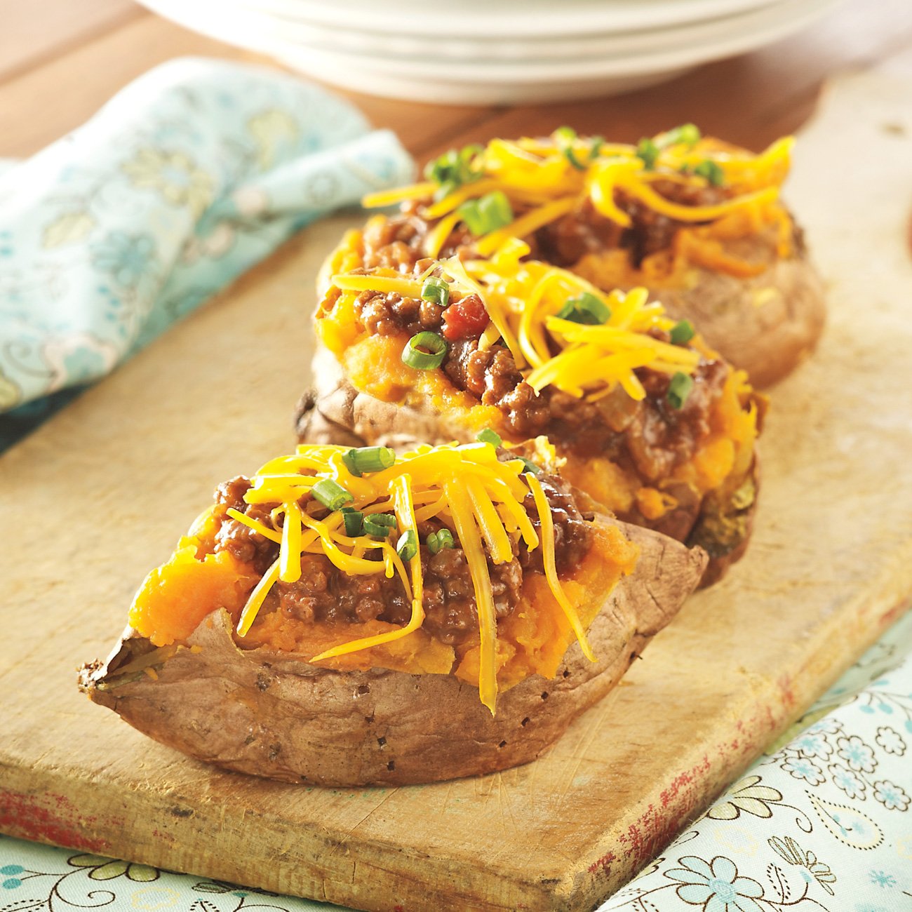 Stuffed Baked Potatoes Recipe from HEB