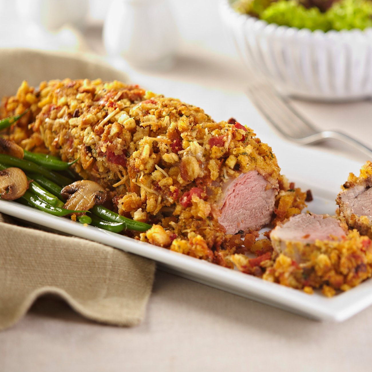 Stuffed Pork Tenderloin Recipe from HEB