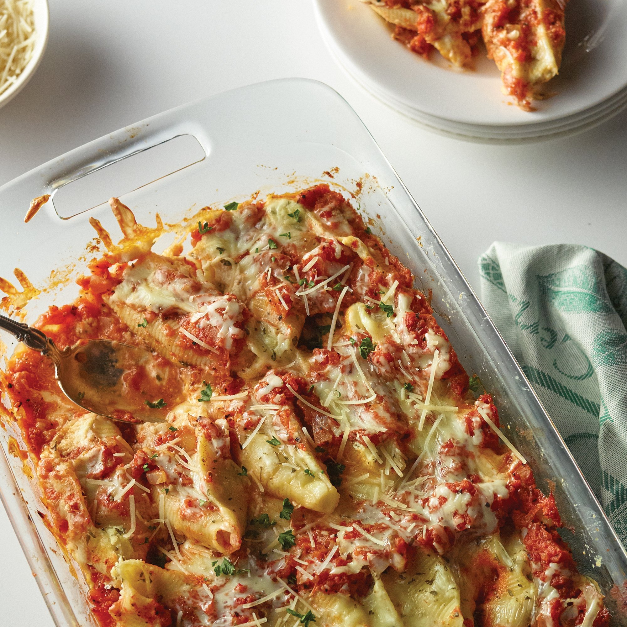 Stuffed Shells with Simple Marinara Sauce Recipe from HEB