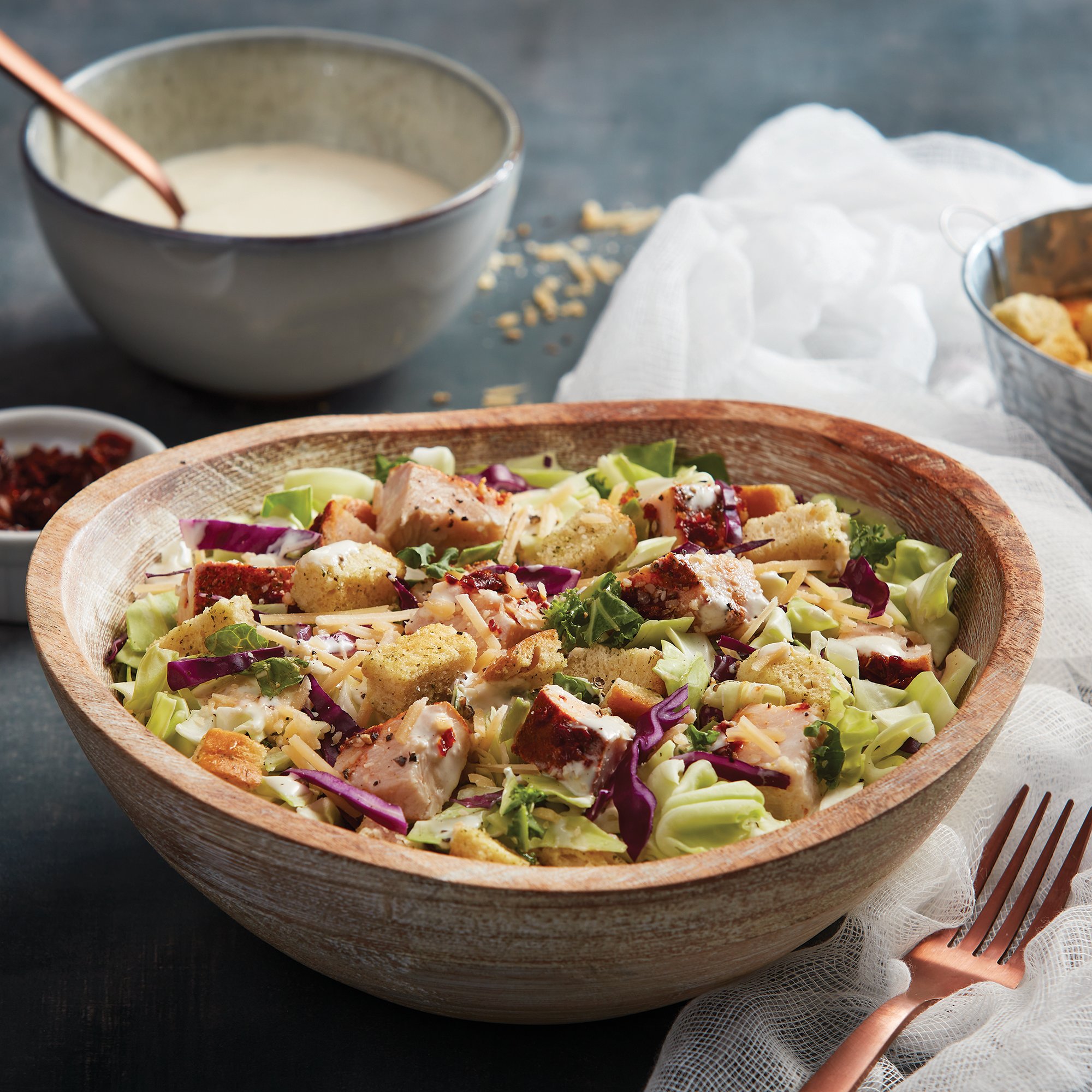 Sun Dried Tomato Turkey Caesar Recipe from HEB