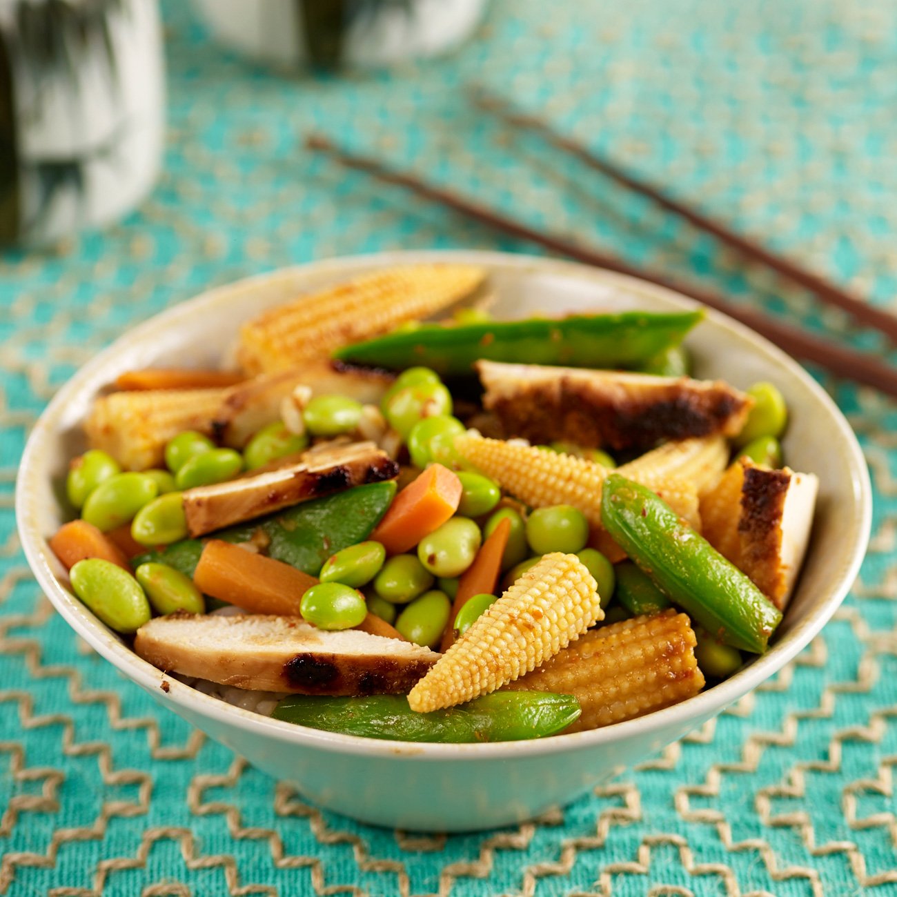Sweet Chili Chicken Bowl Recipe from HEB
