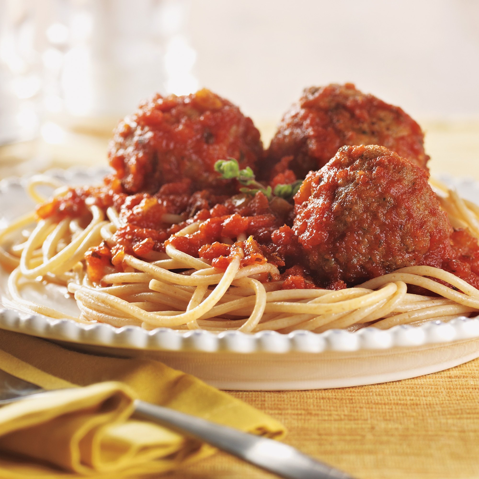 Texas Marinara Spaghetti and Meatballs Recipe from HEB