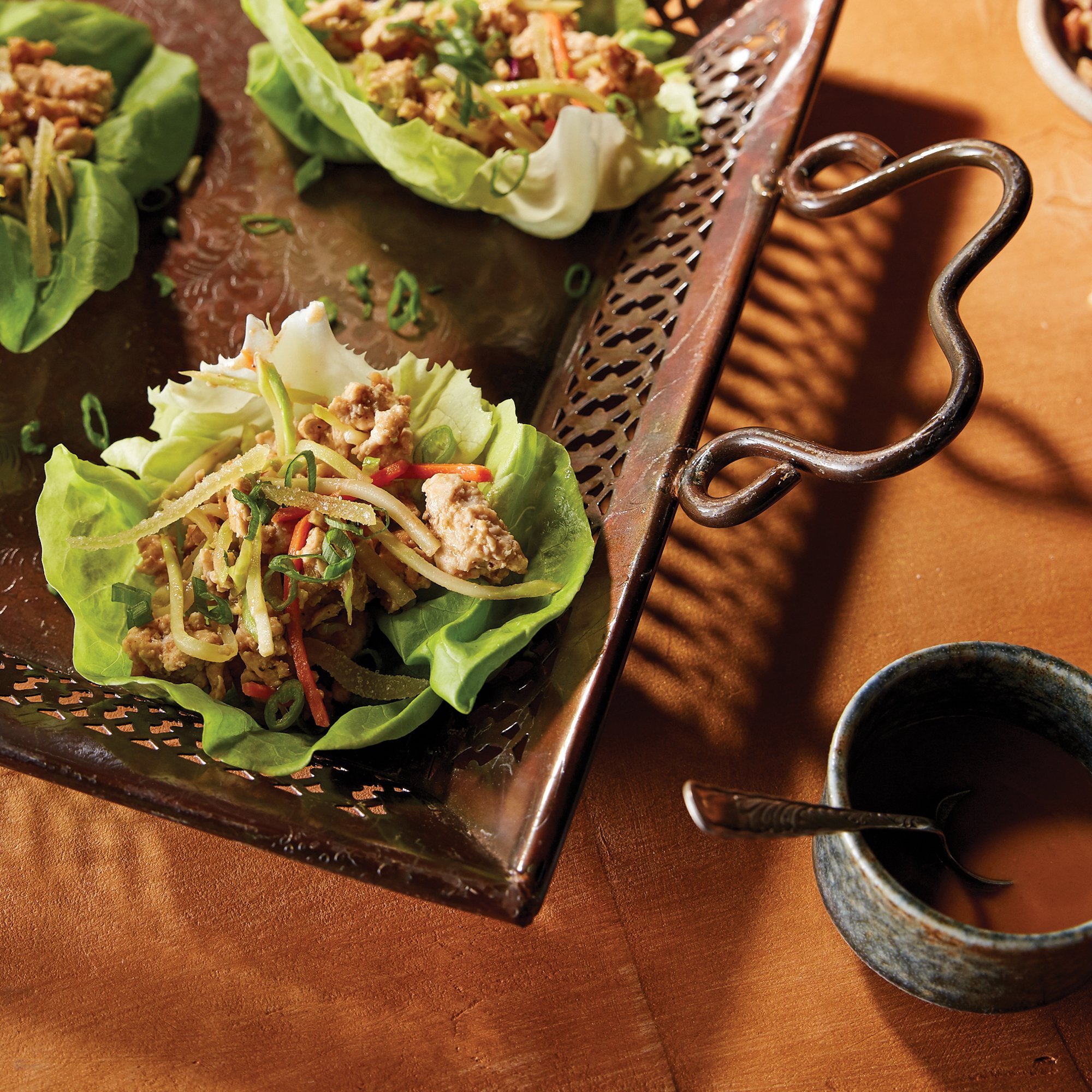 Thai Peanut Lettuce Wrap Recipe from H-E-B