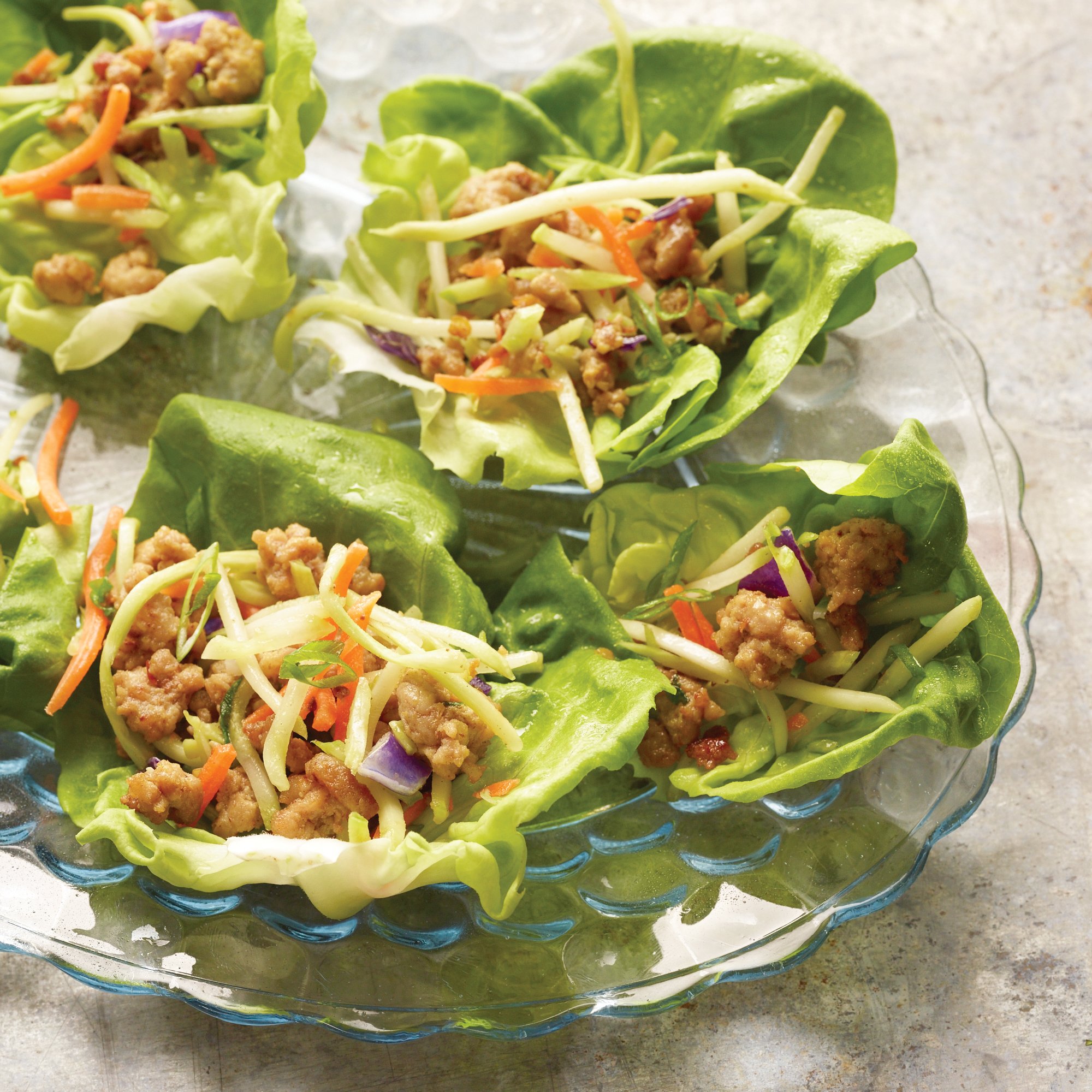 Thai Pork Lettuce Wraps Recipe from HEB