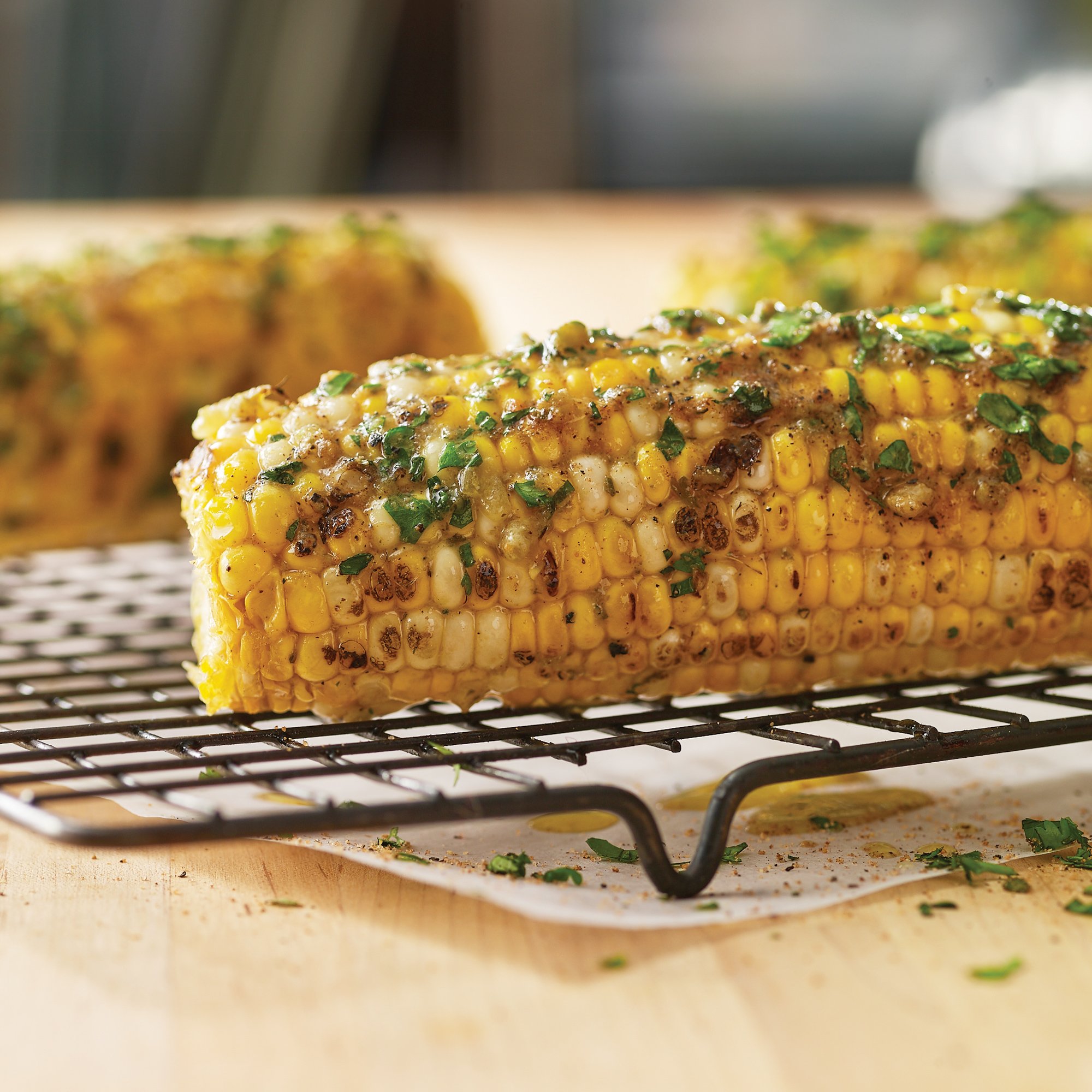 Tomatillo Avocado Grilled Corn Recipe from HEB