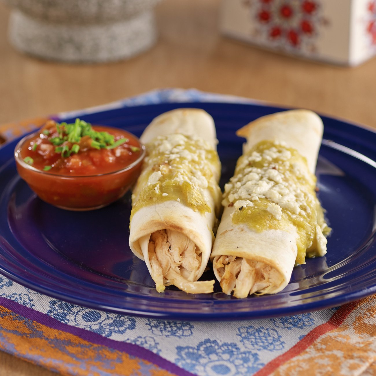 Tomatillo Cilantro Enchiladas Verdes Recipe from HEB