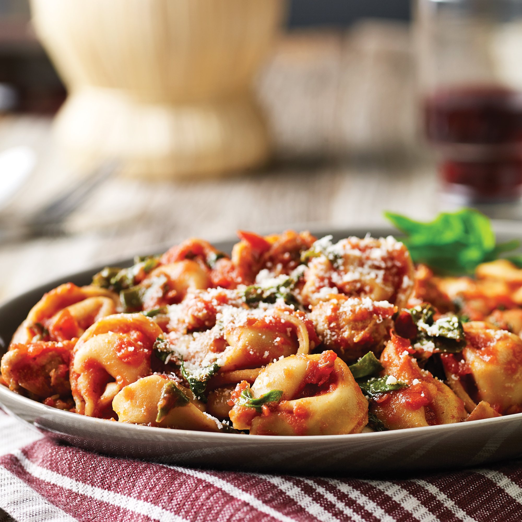 Tortellini with Sausage and White Beans Recipe from HEB