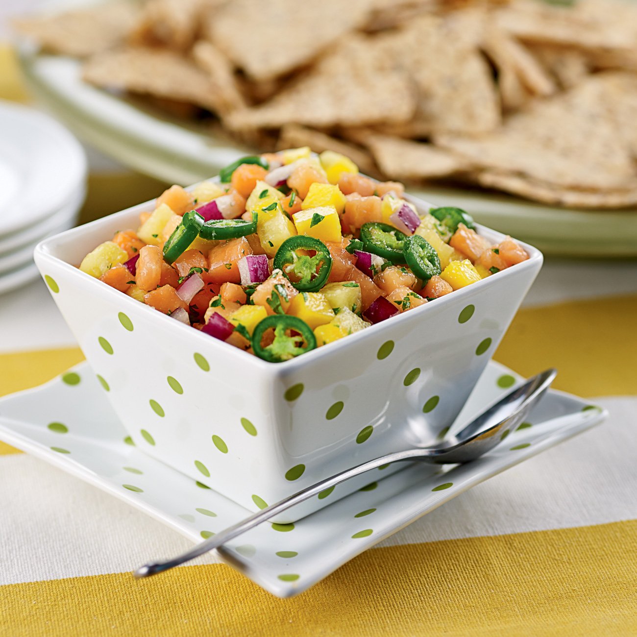 Tropical Fruit Salsa Recipe from HEB
