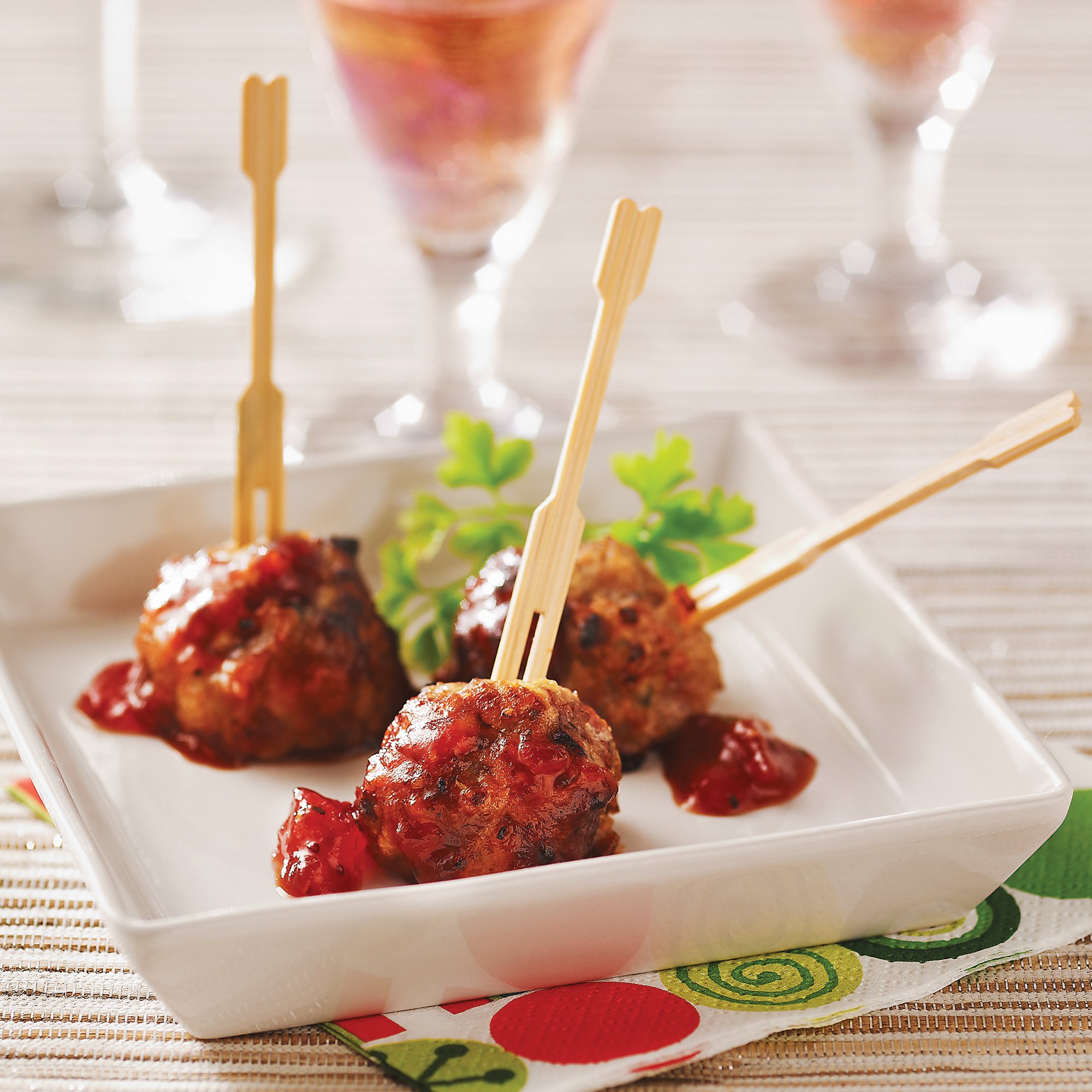 Turkey Cranberry Meatballs Recipe from HEB