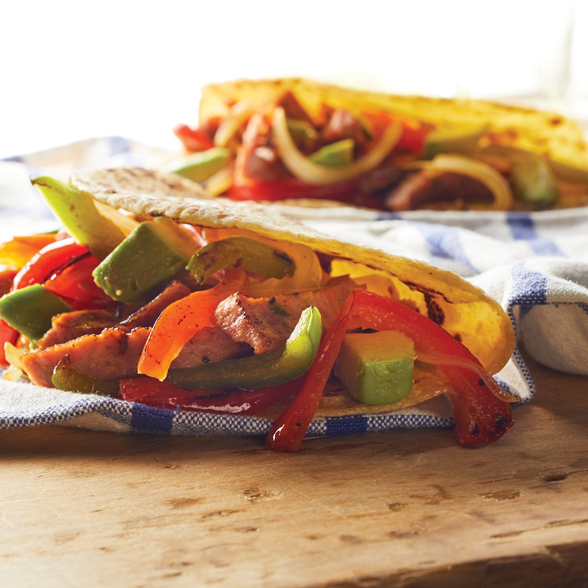 Turkey Jalapeño Sausage Fajitas Recipe from HEB