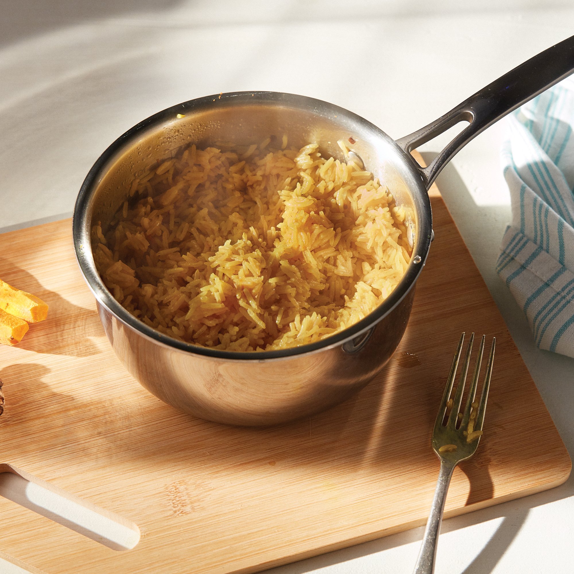 Turmeric Infused Basmati Rice Recipe from HEB