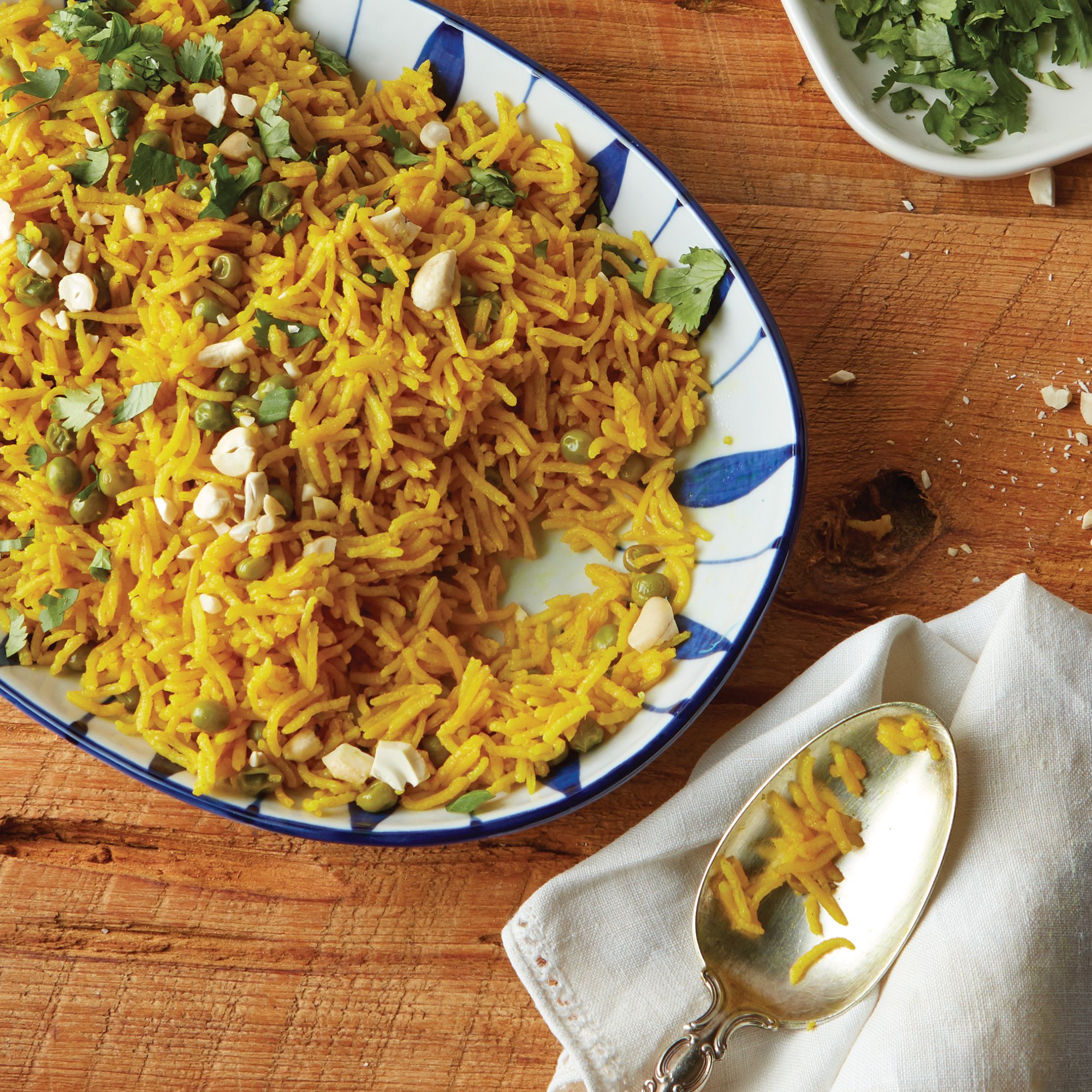 Turmeric Rice with Peas Recipe from HEB