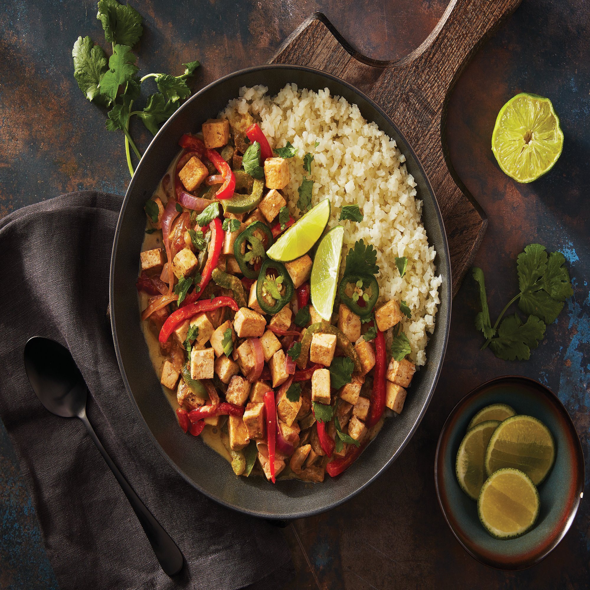 Vegetarian Green Curry Recipe from HEB
