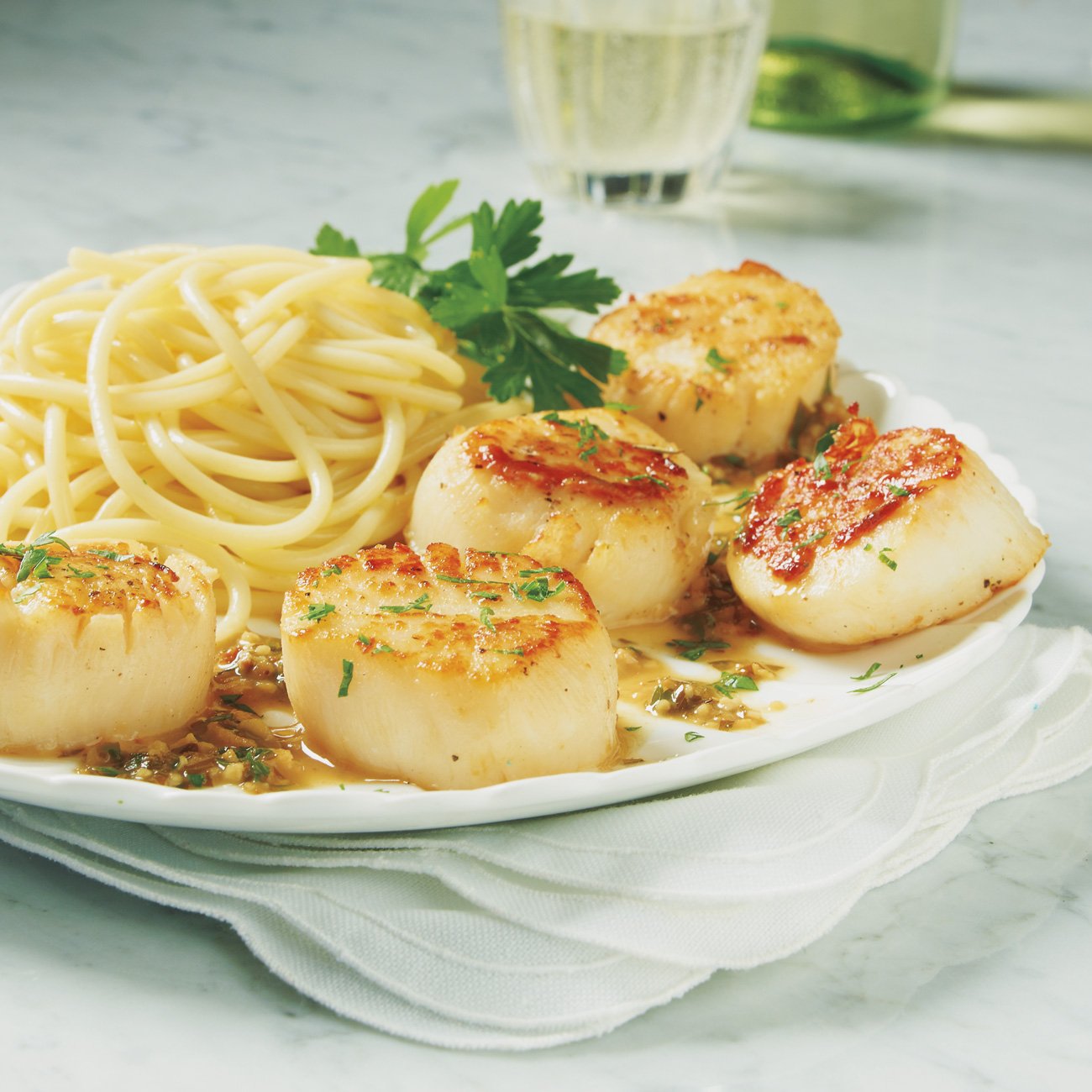 Scallops Recipe from HEB