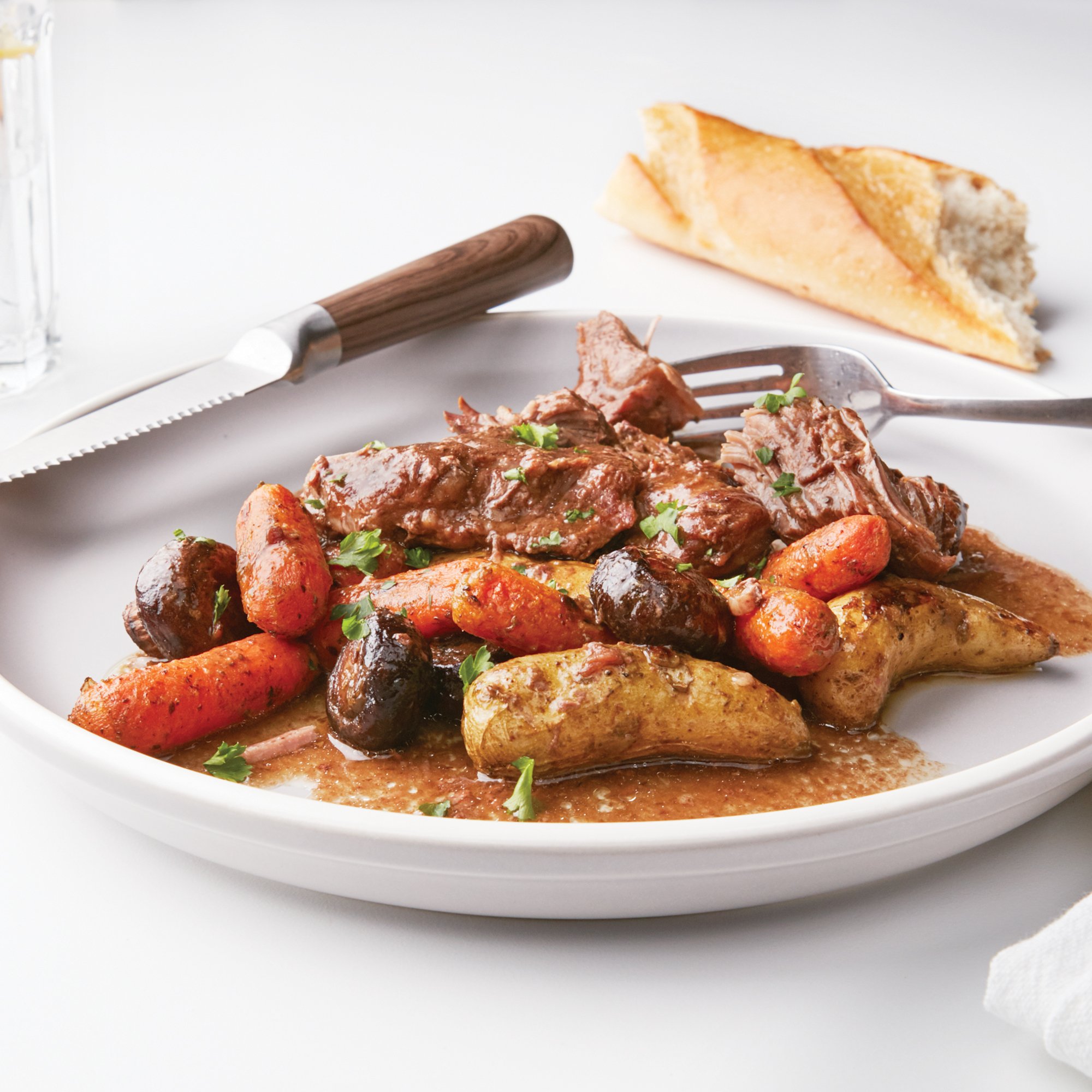 Weeknight One Pan Pot Roast Recipe from HEB