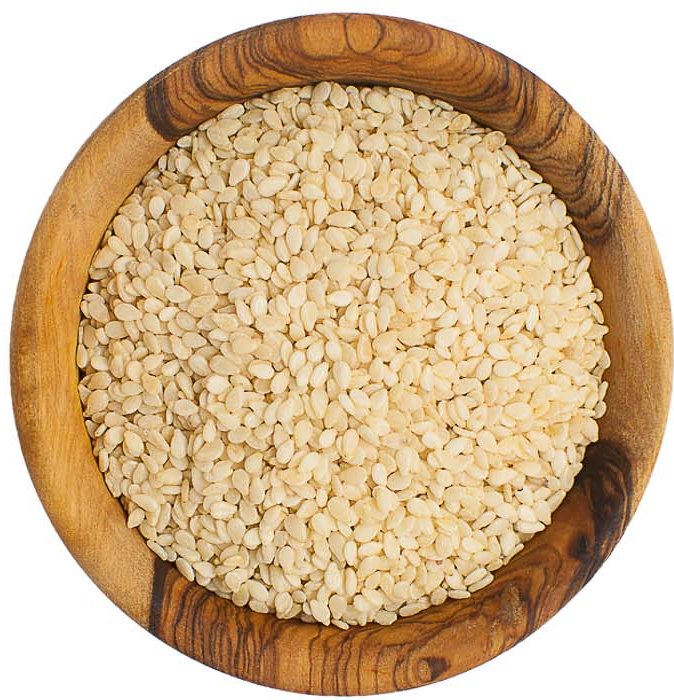 Southern Style Spices Bulk Hulled White Sesame Seeds - Shop Herbs ...