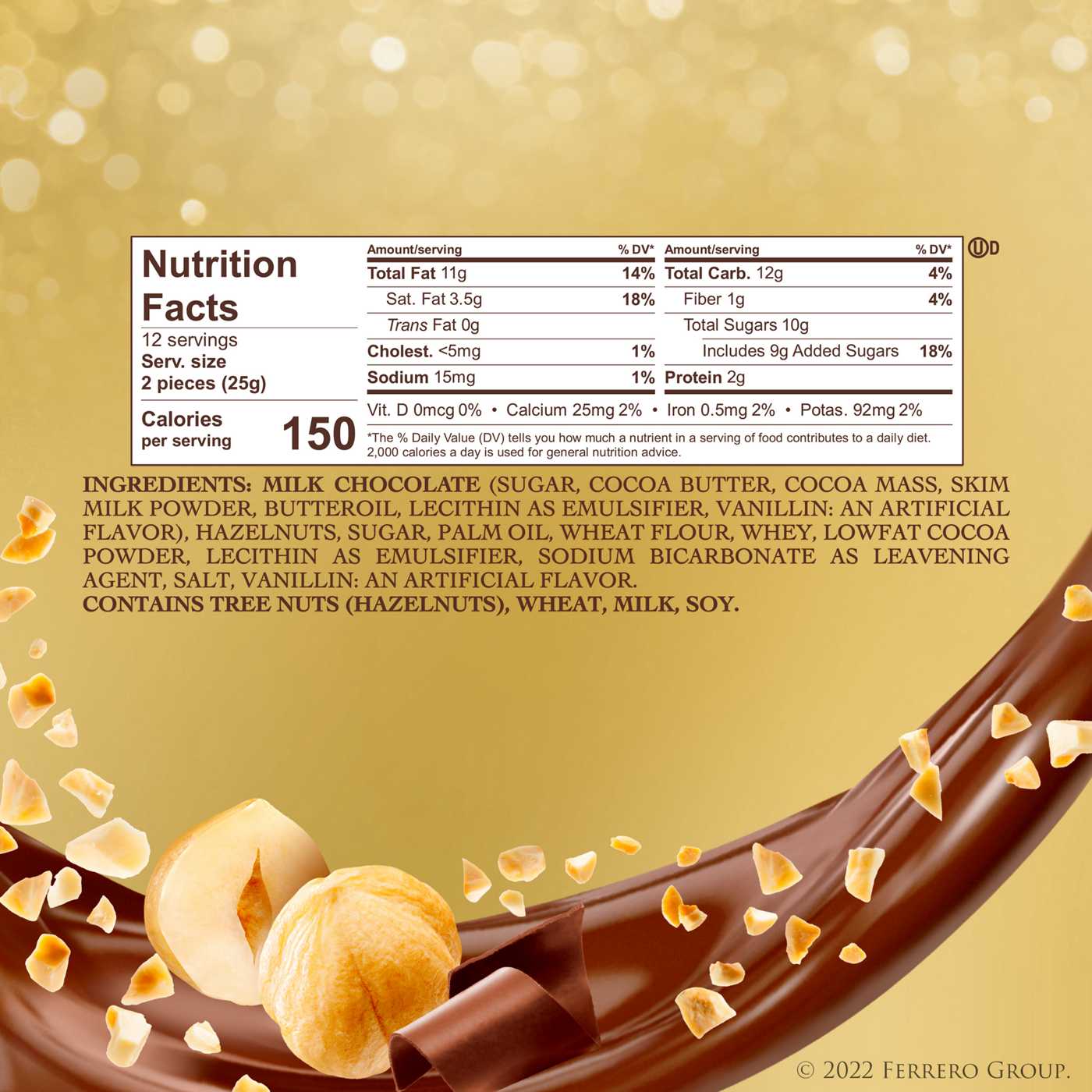 Ferrero Rocher Fine Hazelnut Chocolates Gift Box, 24 Pc; image 5 of 7